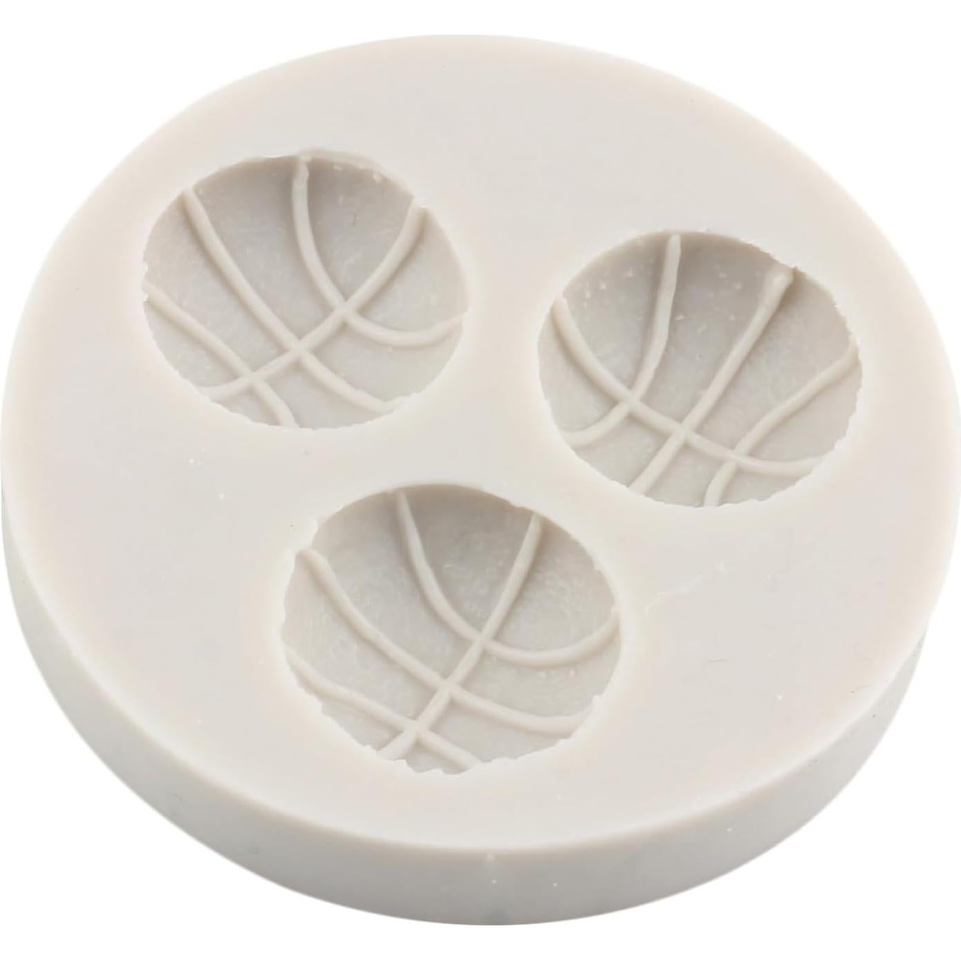 Molde de Silicona para Fondant Baloncesto MINFEIDMS 8x7 cm