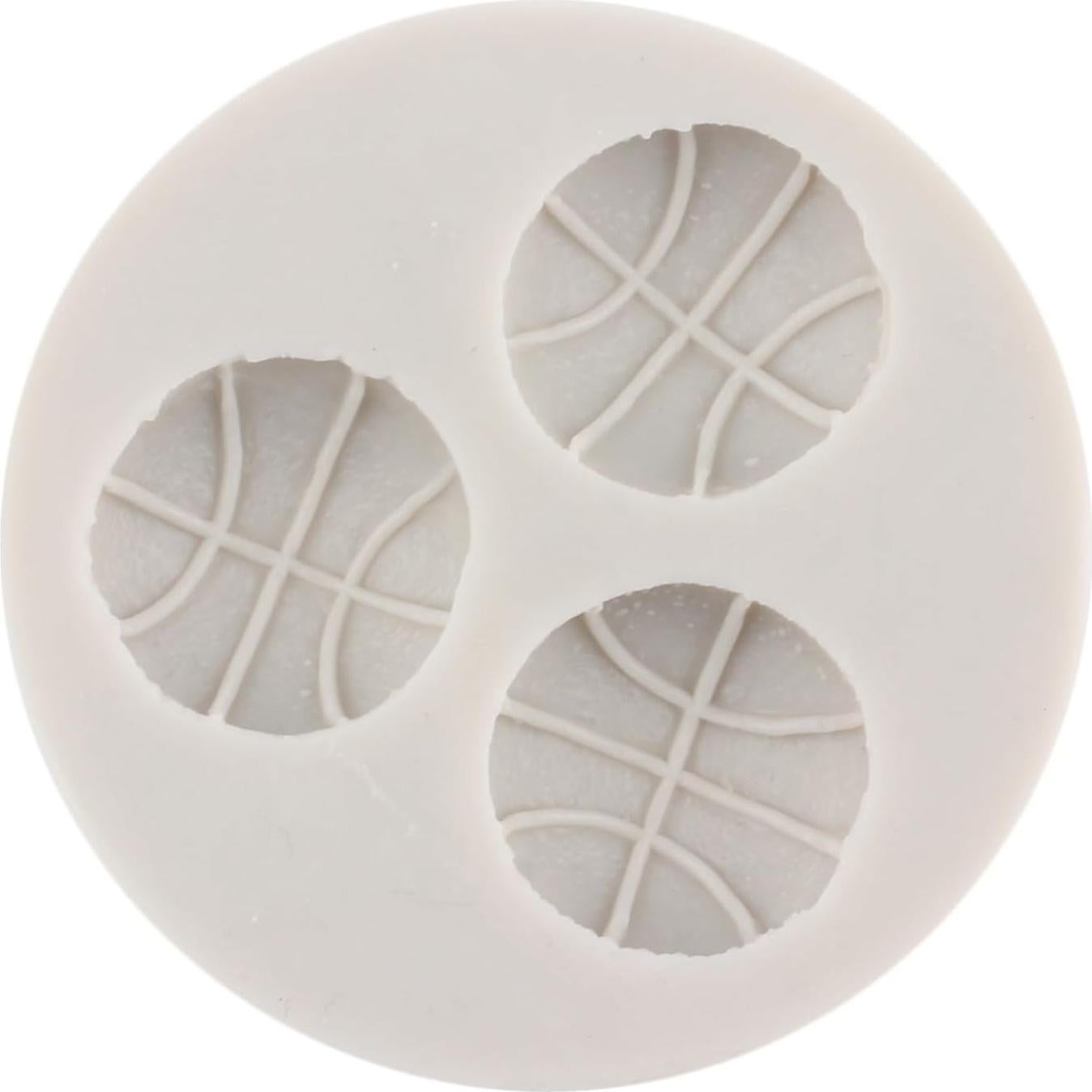 Molde de Silicona para Fondant Baloncesto MINFEIDMS 8x7 cm