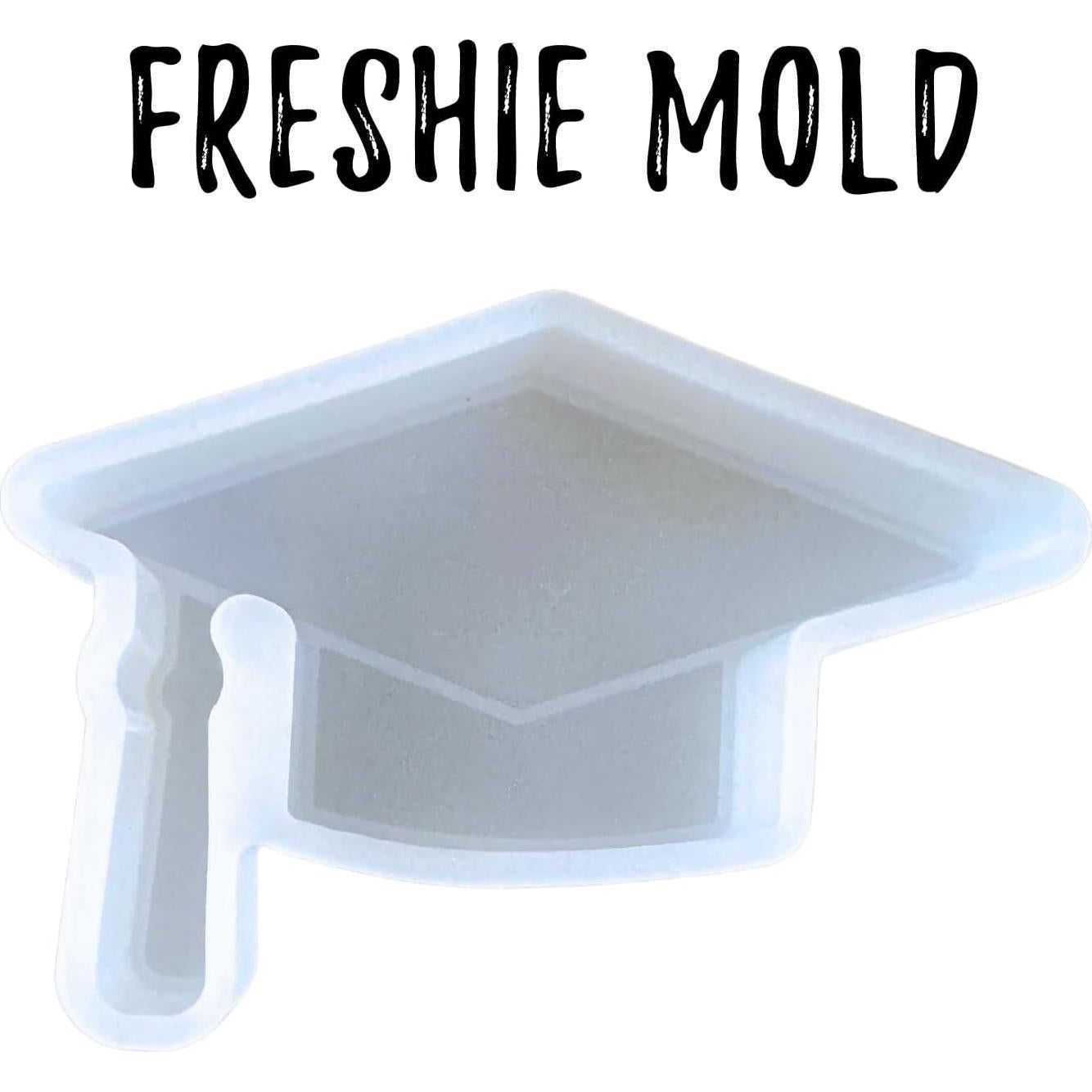 Molde de Silicona Gorro de Graduación Lashicorn 6.35x9.53cm