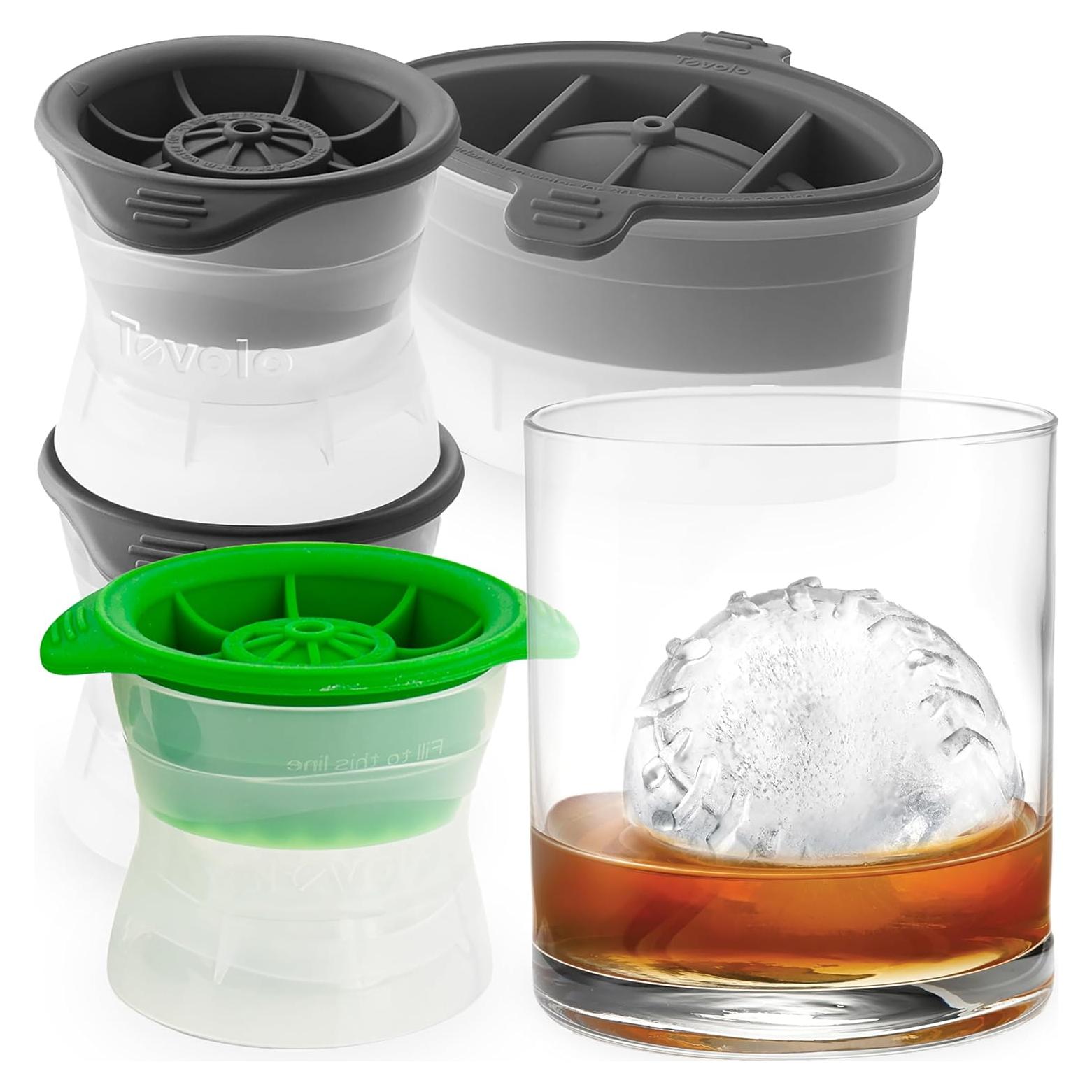 Juego de Moldes de Hielo Tovolo 4 Piezas - Pelotas Deportivas