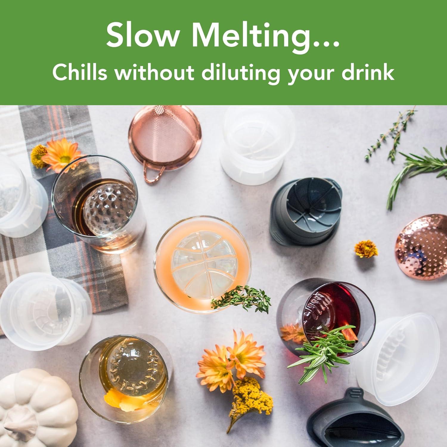 Juego de Moldes de Hielo Tovolo 4 Piezas - Pelotas Deportivas