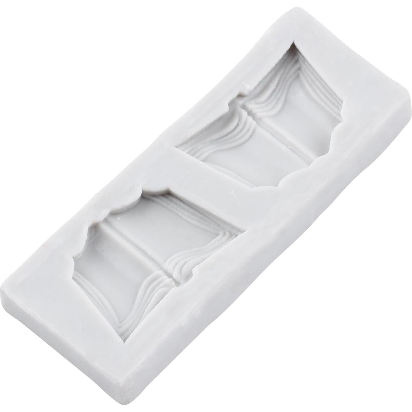 Book Fondant Molds Graduation Silicone Mold for Chocolate Candy Cake Decoration Cupcake Toppers Polymer Clay Gum Paste