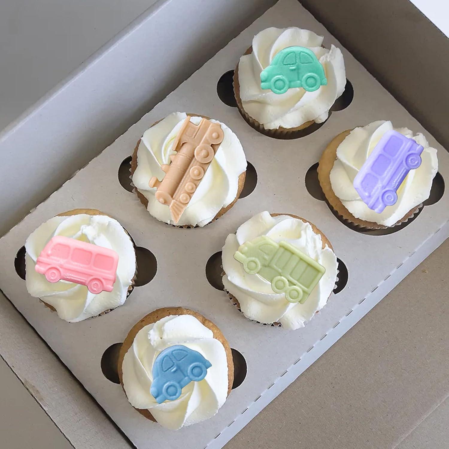 Molde de Silicona Heyiminy en Forma de Coche 3D 17.2x10.3cm