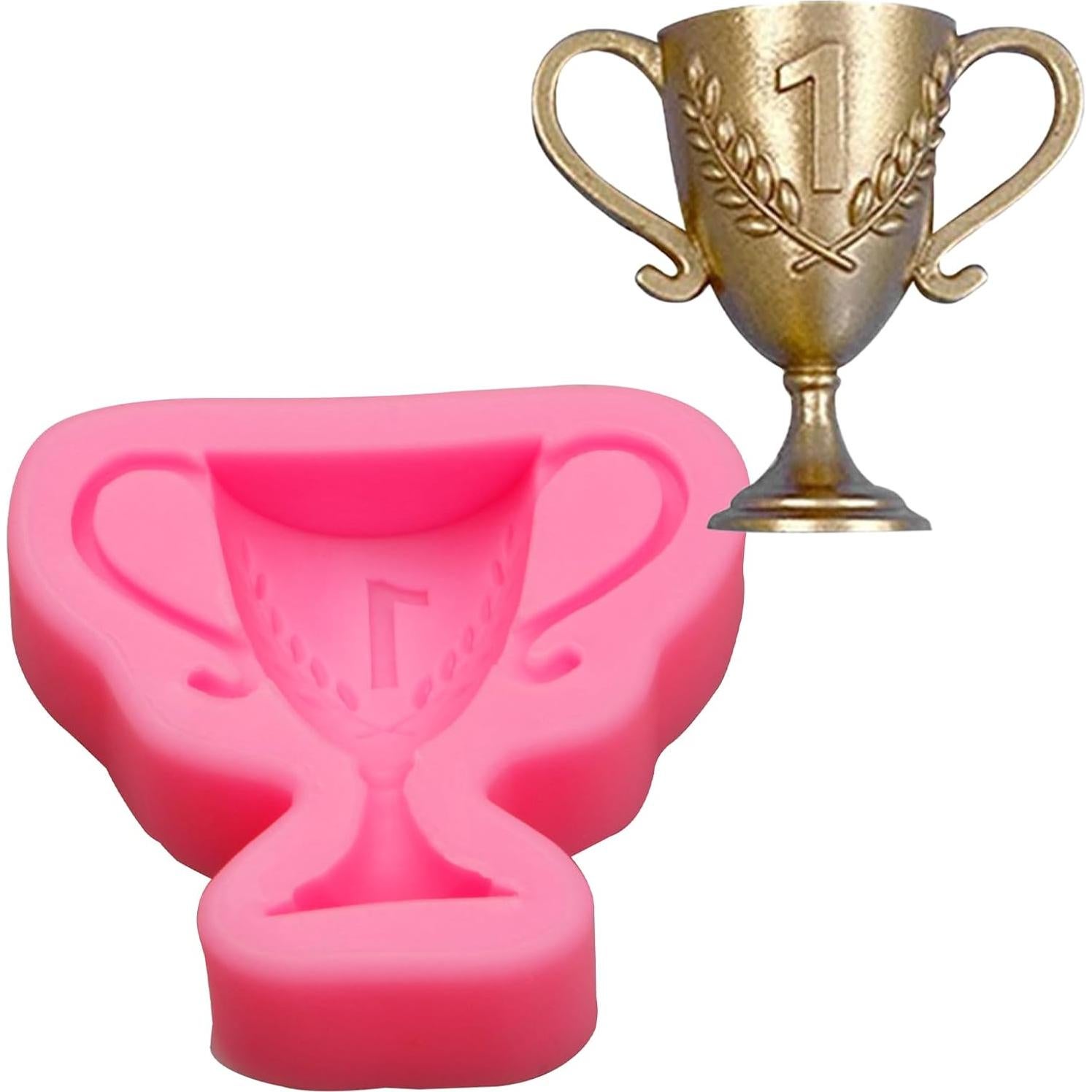 Moldes de Silicona para Pasteles de Coche de Carreras 5 Pcs