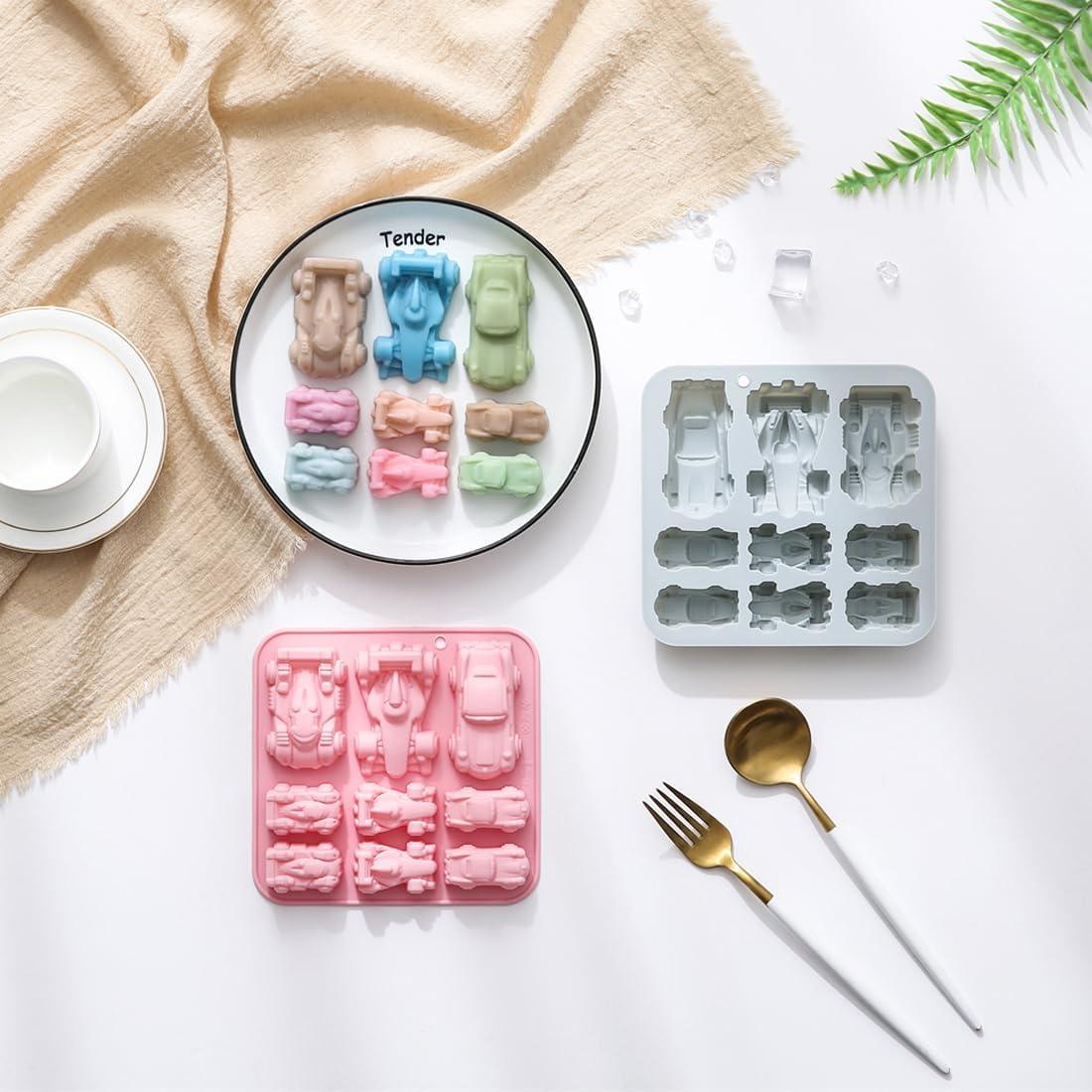 Moldes de Silicona JOMIHONEY para Chocolates y Jabones 2 Pcs