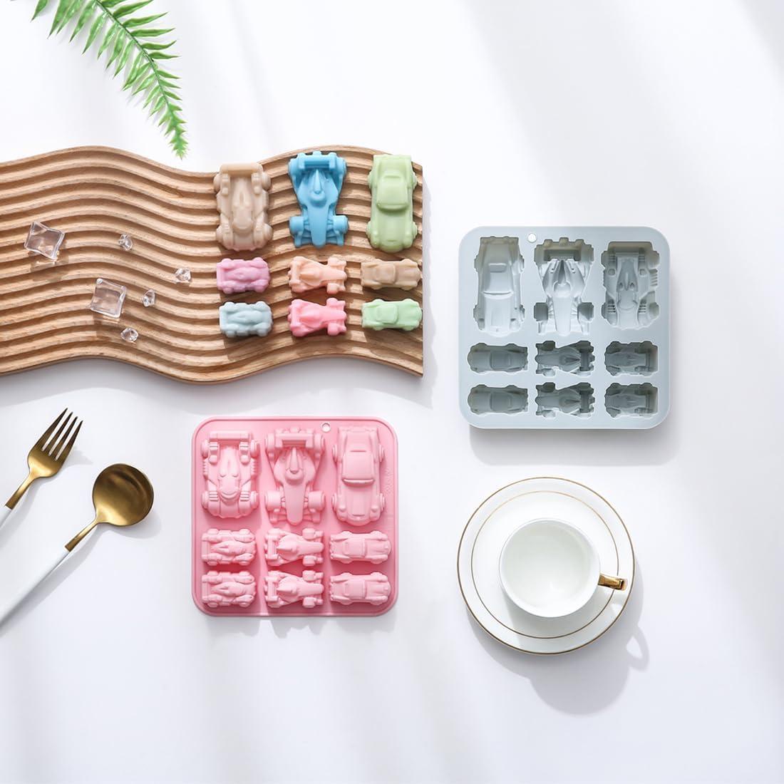 Moldes de Silicona JOMIHONEY para Chocolates y Jabones 2 Pcs