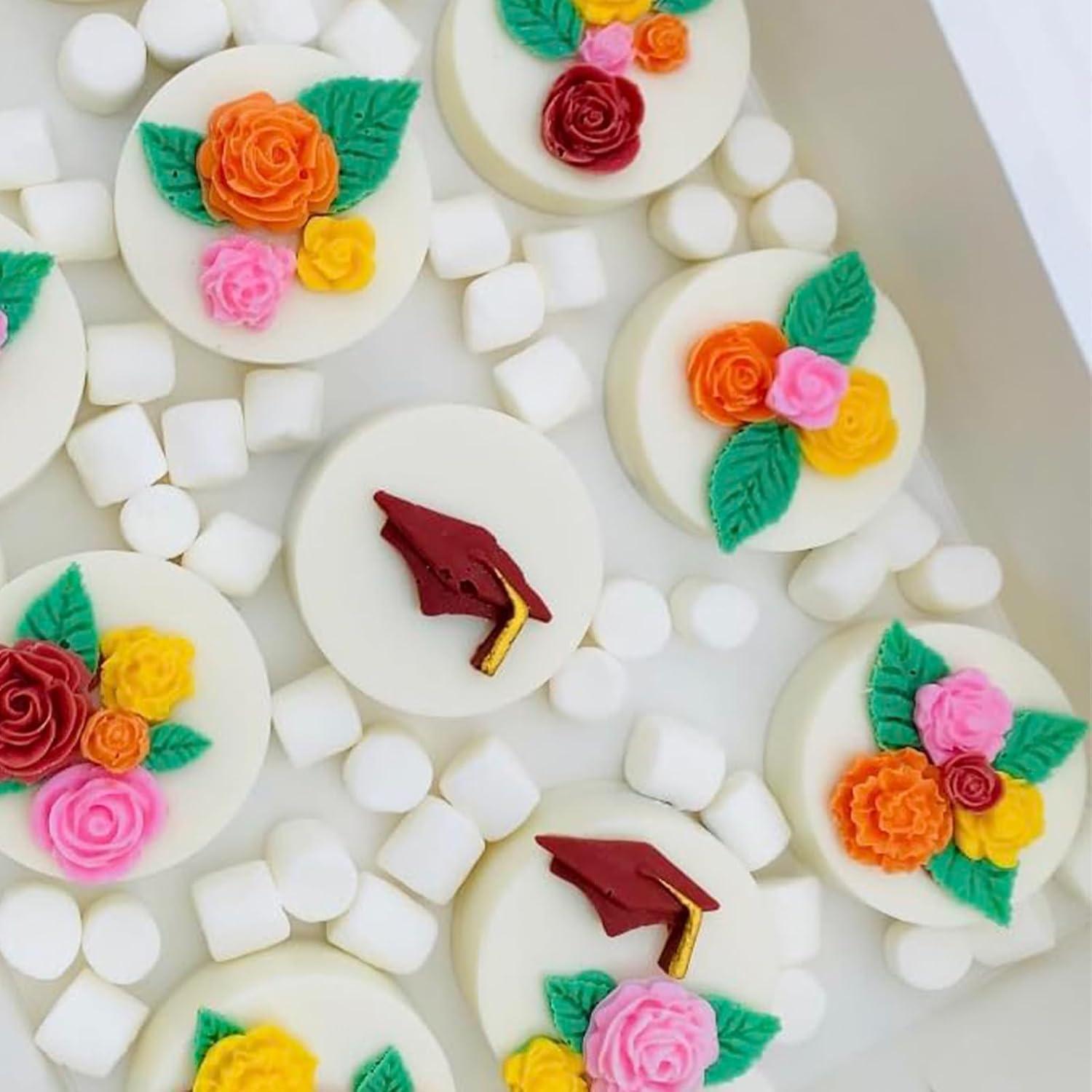 Moldes de Silicona para Graduación ACVCATTO - 2 Piezas