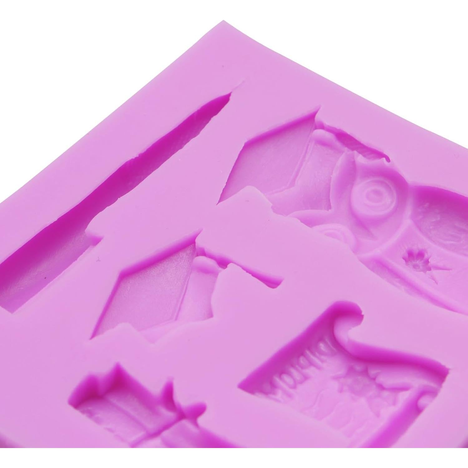 Moldes de Silicona para Graduación ACVCATTO - 2 Piezas