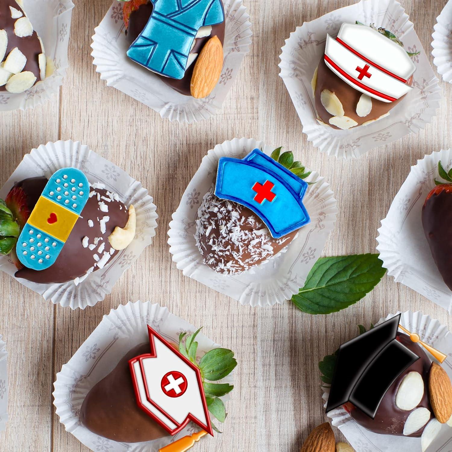 Moldes de Silicona para Fondant Whaline - Graduación Enfermera