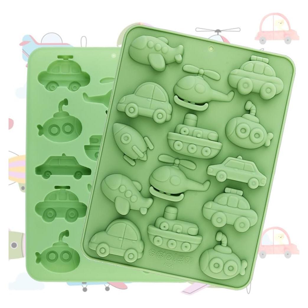 Moldes de Silicona AILEHOPY para Caramelo y Chocolate 2Pack