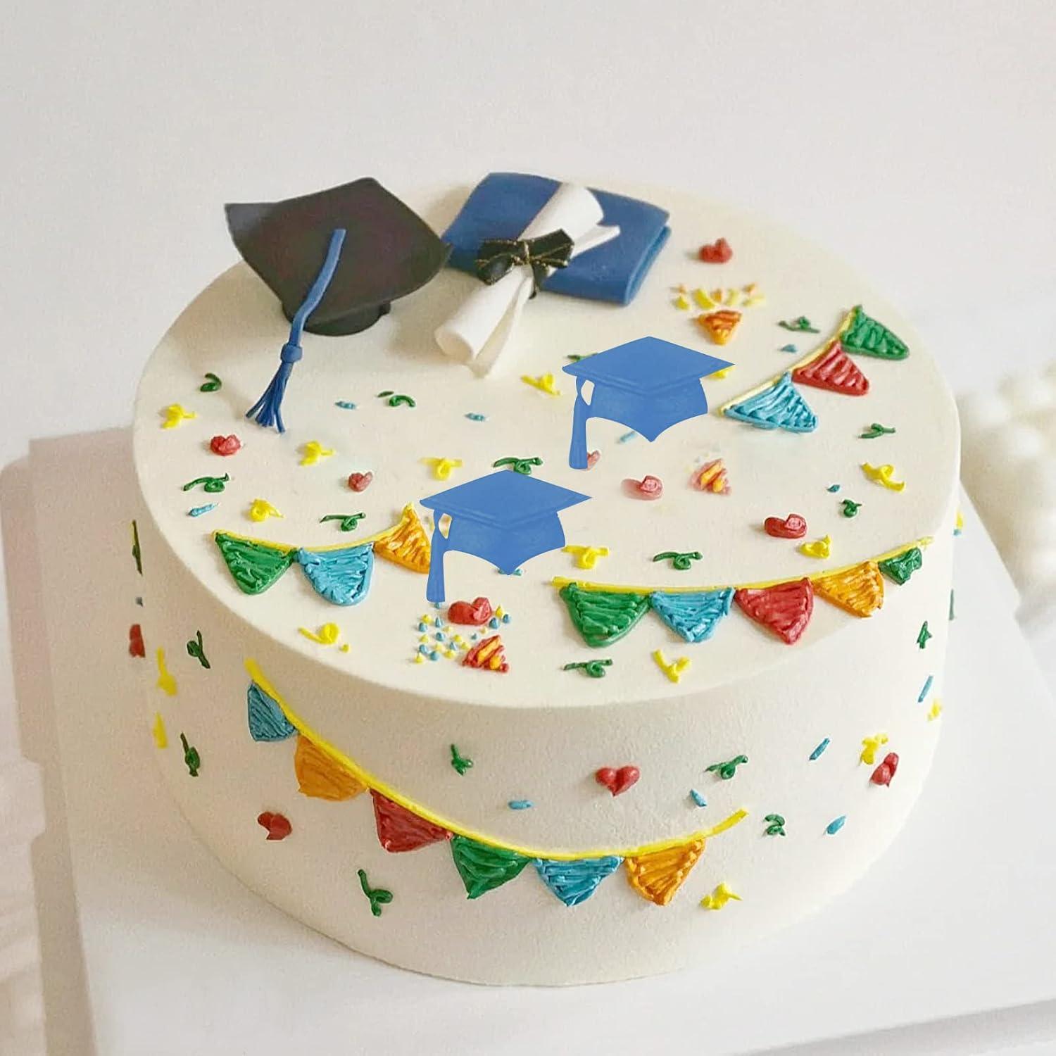 Molde de Silicona para Chocolate Tapa de Graduación Muyulin 10.5x6.5cm