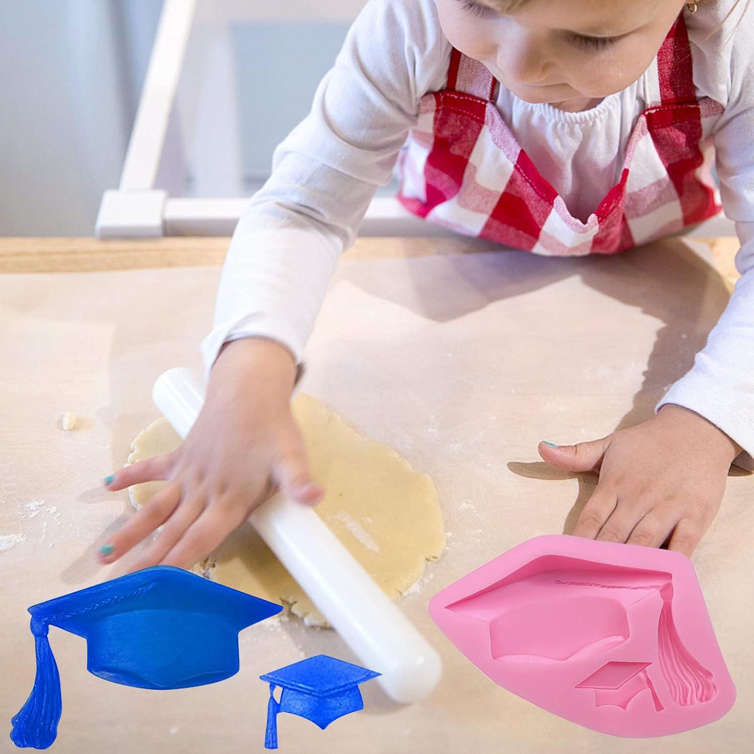 Molde de Silicona para Chocolate Tapa de Graduación Muyulin 10.5x6.5cm