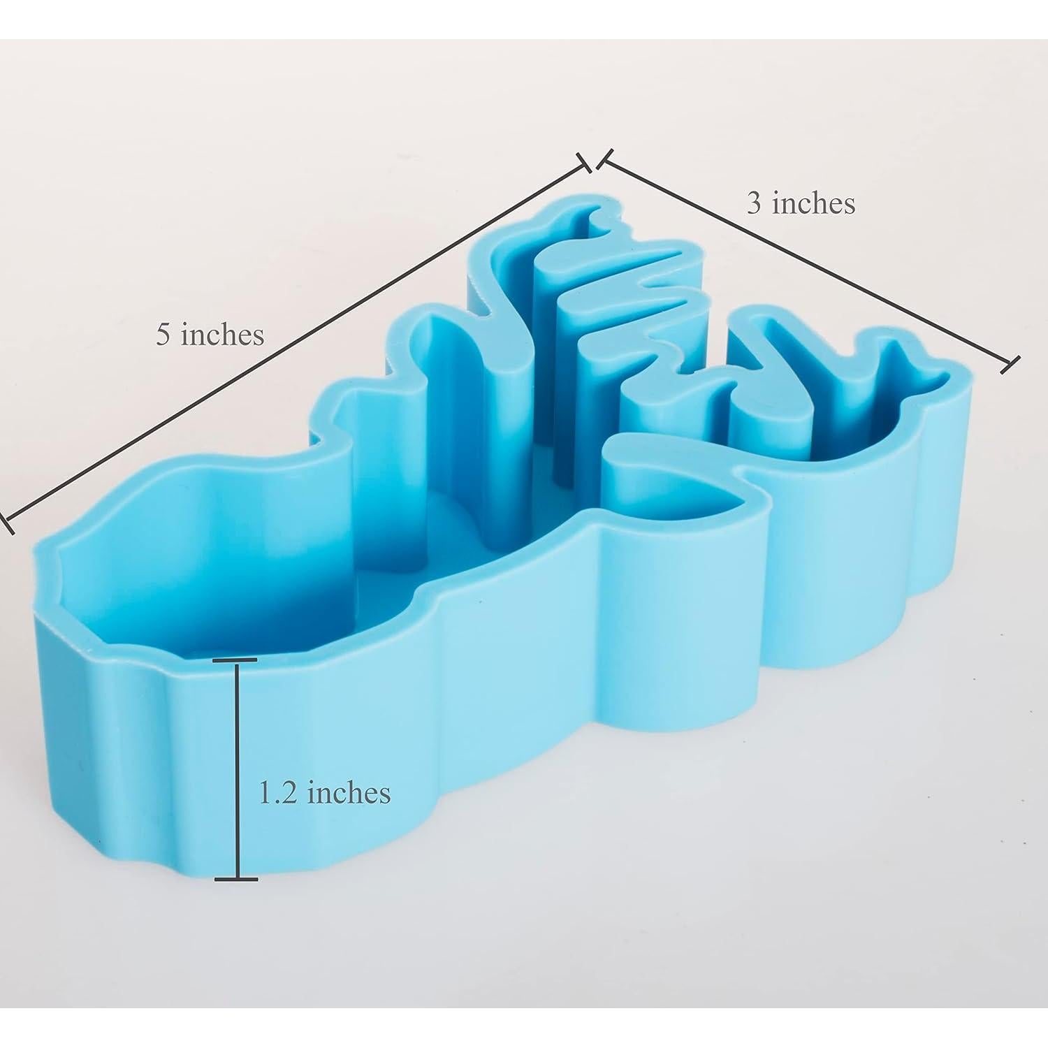 Molde de Silicona Qeuly Cabeza de Ciervo para Freshie