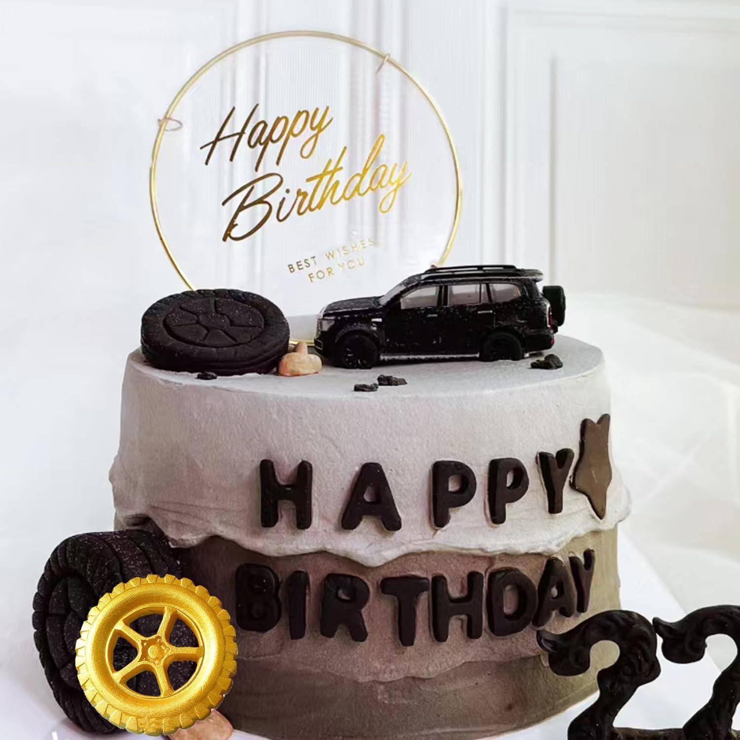 Molde de Silicona para Rueda de Camión MINFEIDMS 6.68 cm