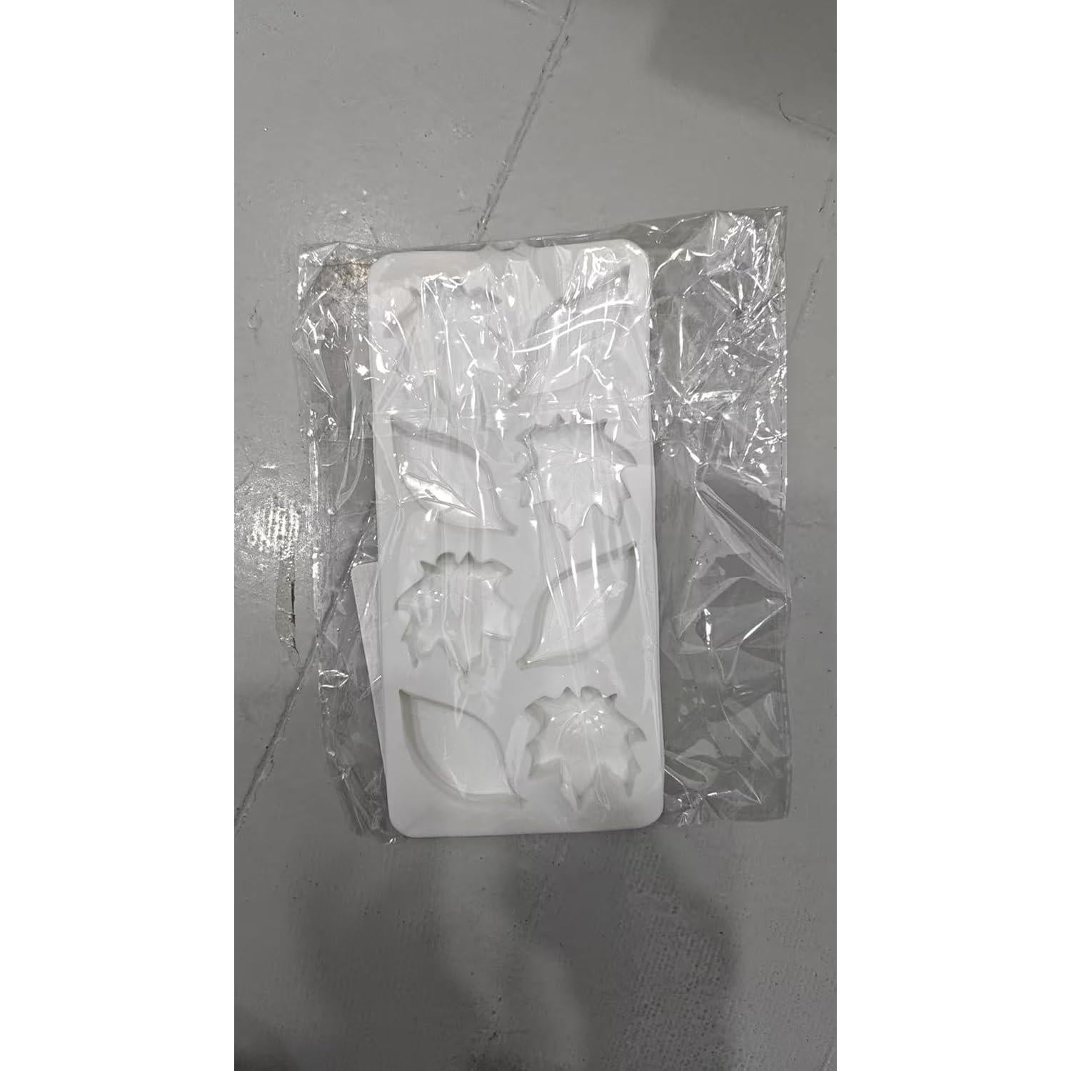 Moldes de Silicona HINGTAI Hoja de Arce Otoñal 2 Pcs