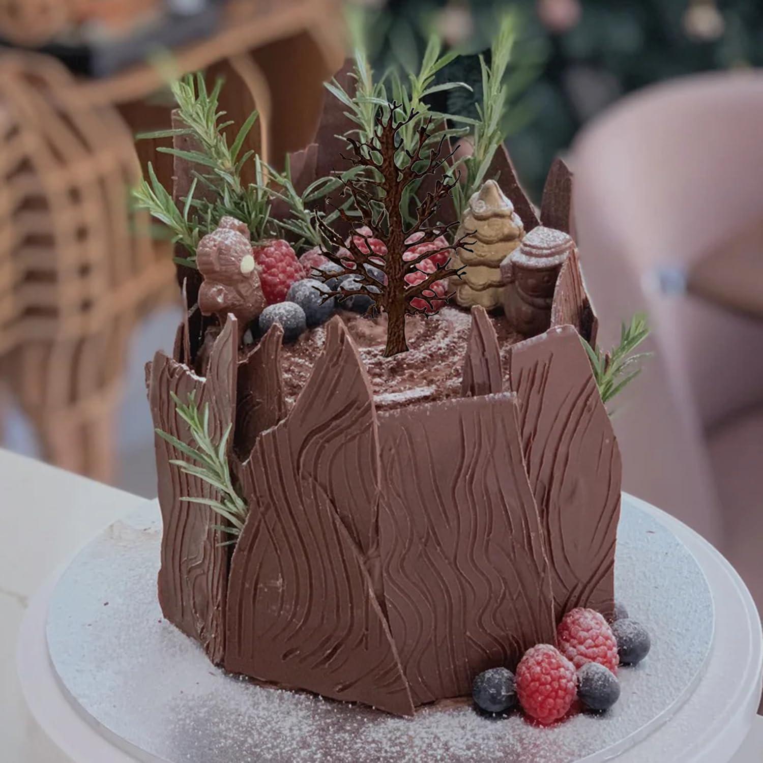 Christmas Tree Fondant Cake Silicone Mold For Xmas Birthday Party DIY Cake Decorating Cupcake Topper Candy Chocolate Gum Paste Polymer Clay