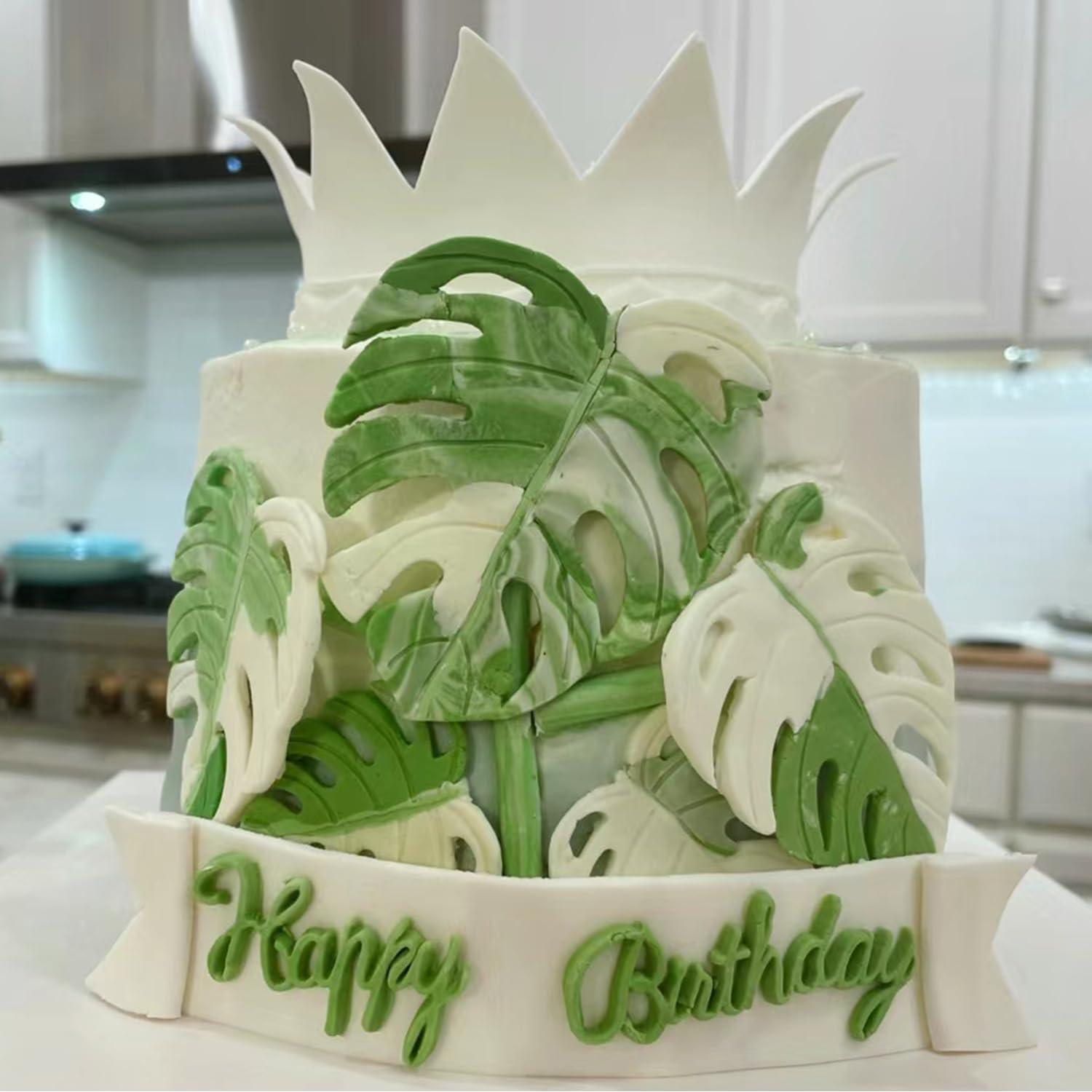 Molde de Silicona Hoja Tropical XMOLDNMS 8x7 cm para Pasteles