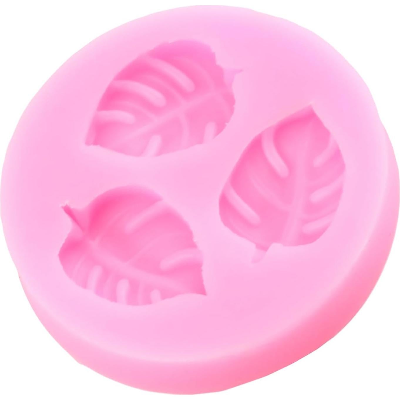 Molde de Silicona Hoja Tropical XMOLDNMS 8x7 cm para Pasteles