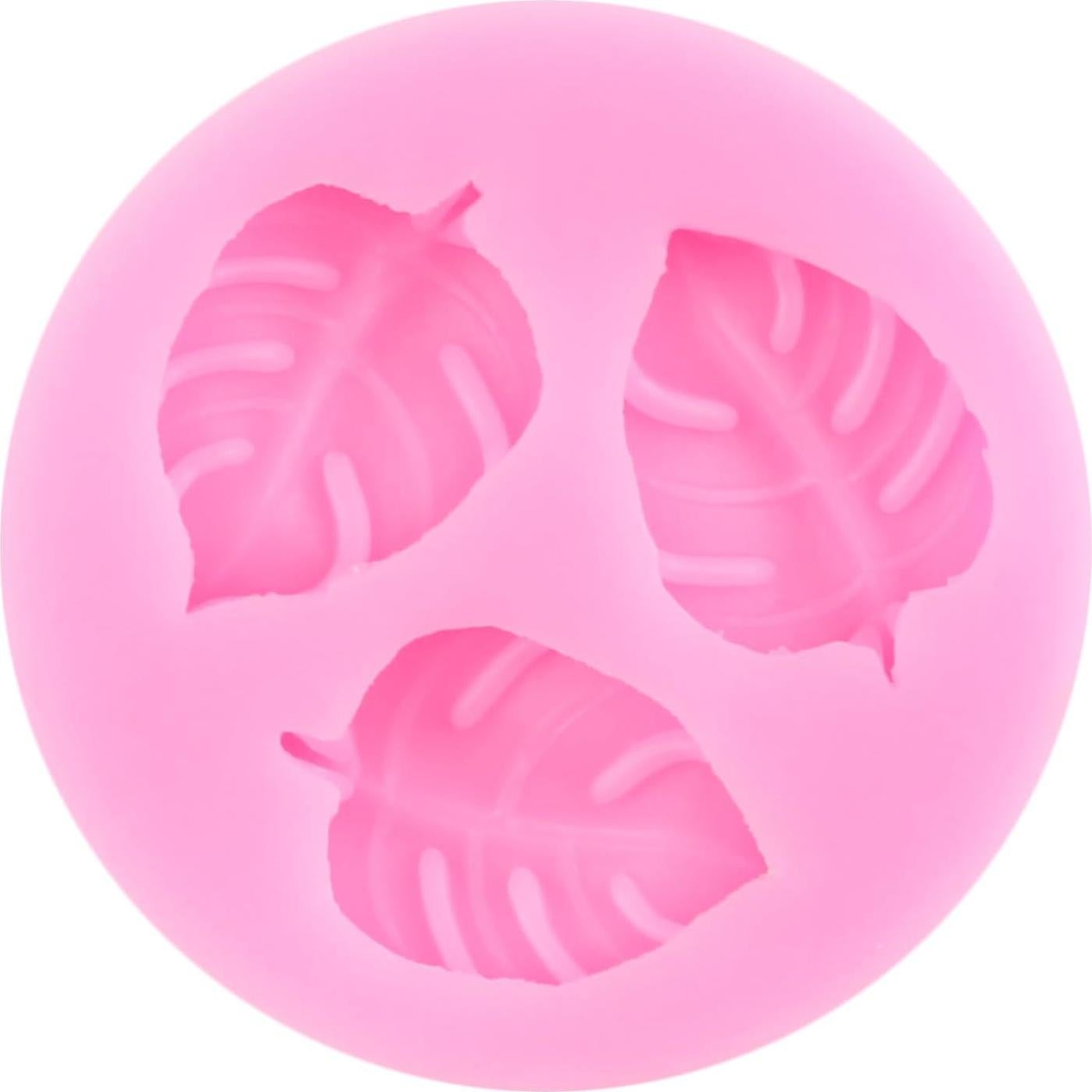 Molde de Silicona Hoja Tropical XMOLDNMS 8x7 cm para Pasteles