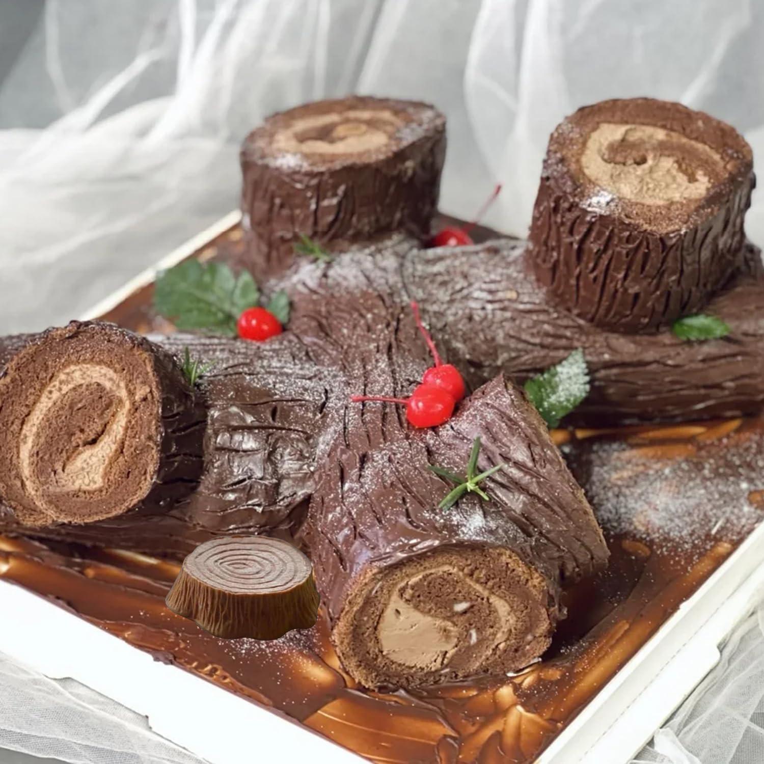 Molde de Silicona Tronco de Árbol CANYANGMOLD 8.1x7.3 cm