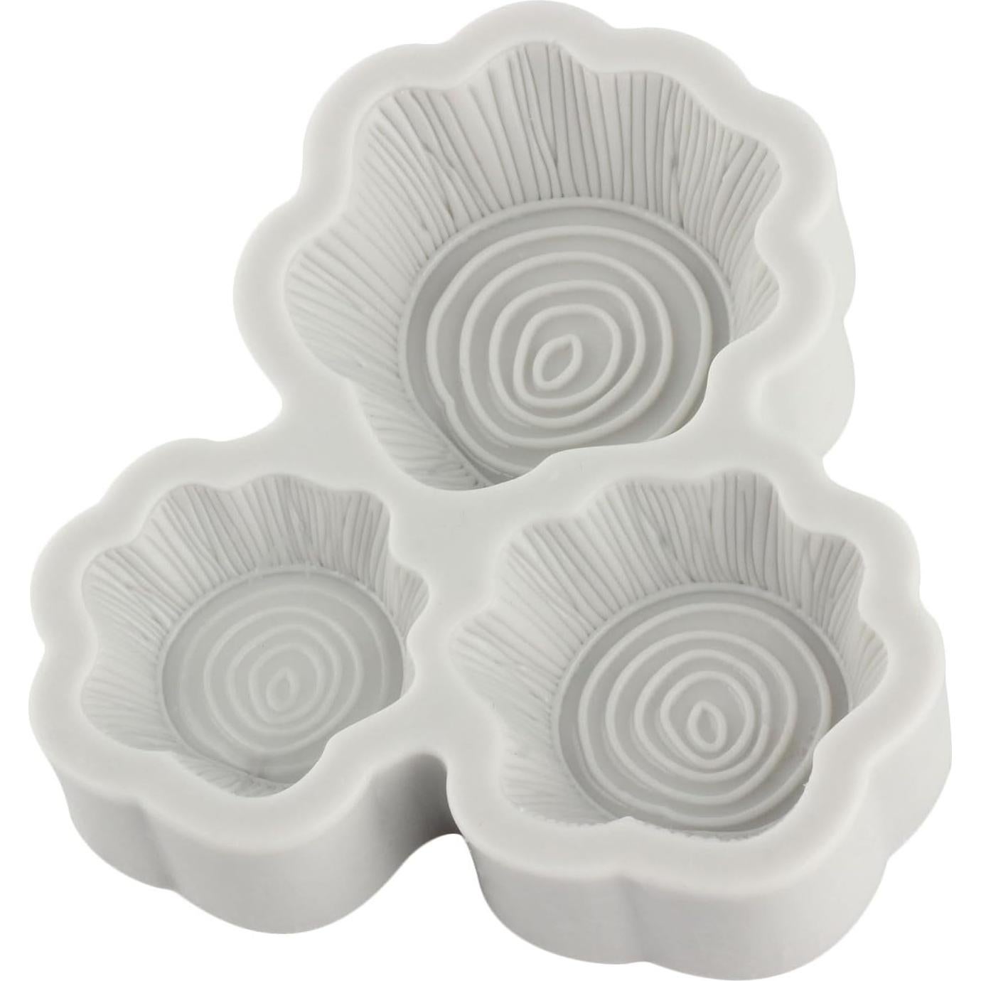 Molde de Silicona Tronco de Árbol CANYANGMOLD 8.1x7.3 cm