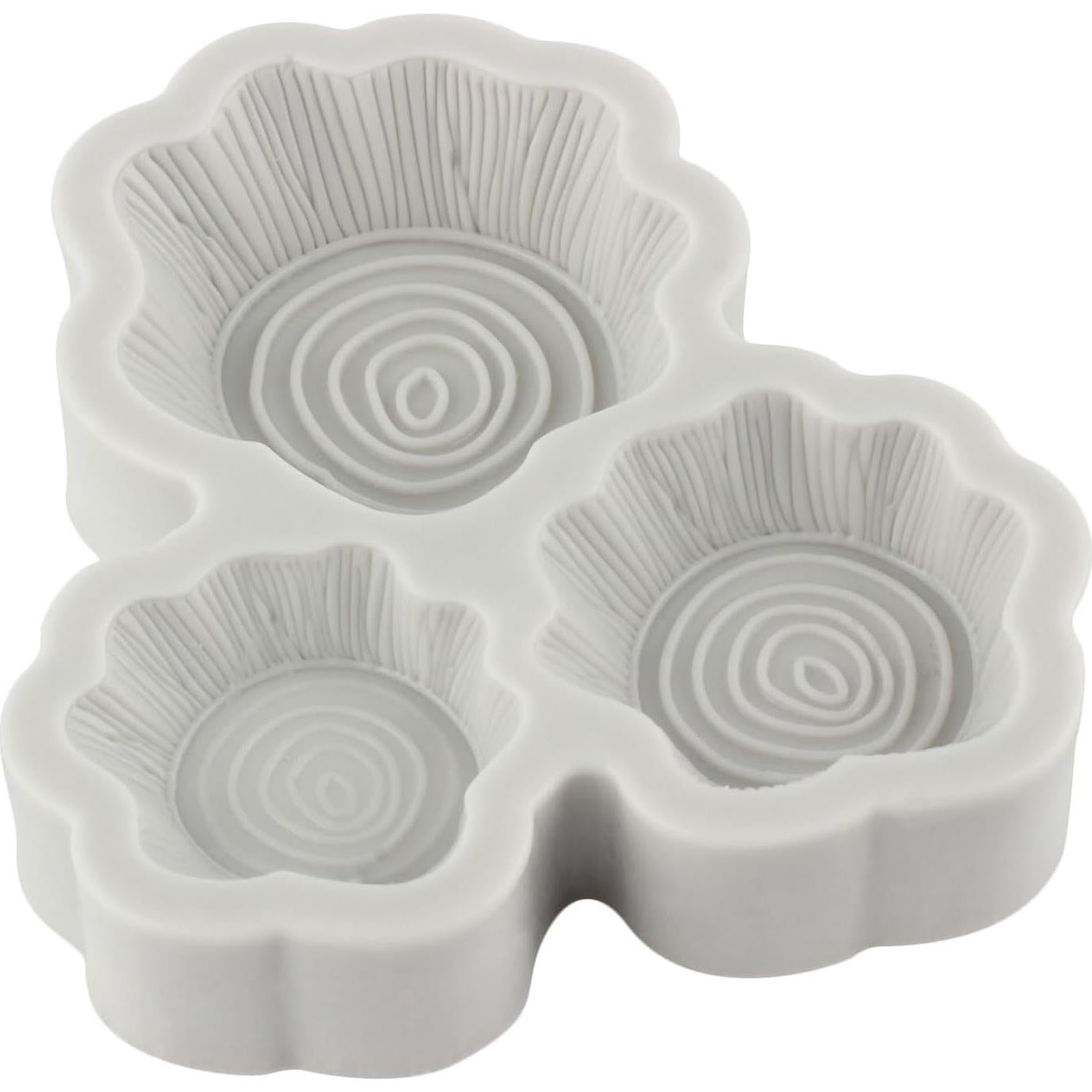 Molde de Silicona Tronco de Árbol CANYANGMOLD 8.1x7.3 cm