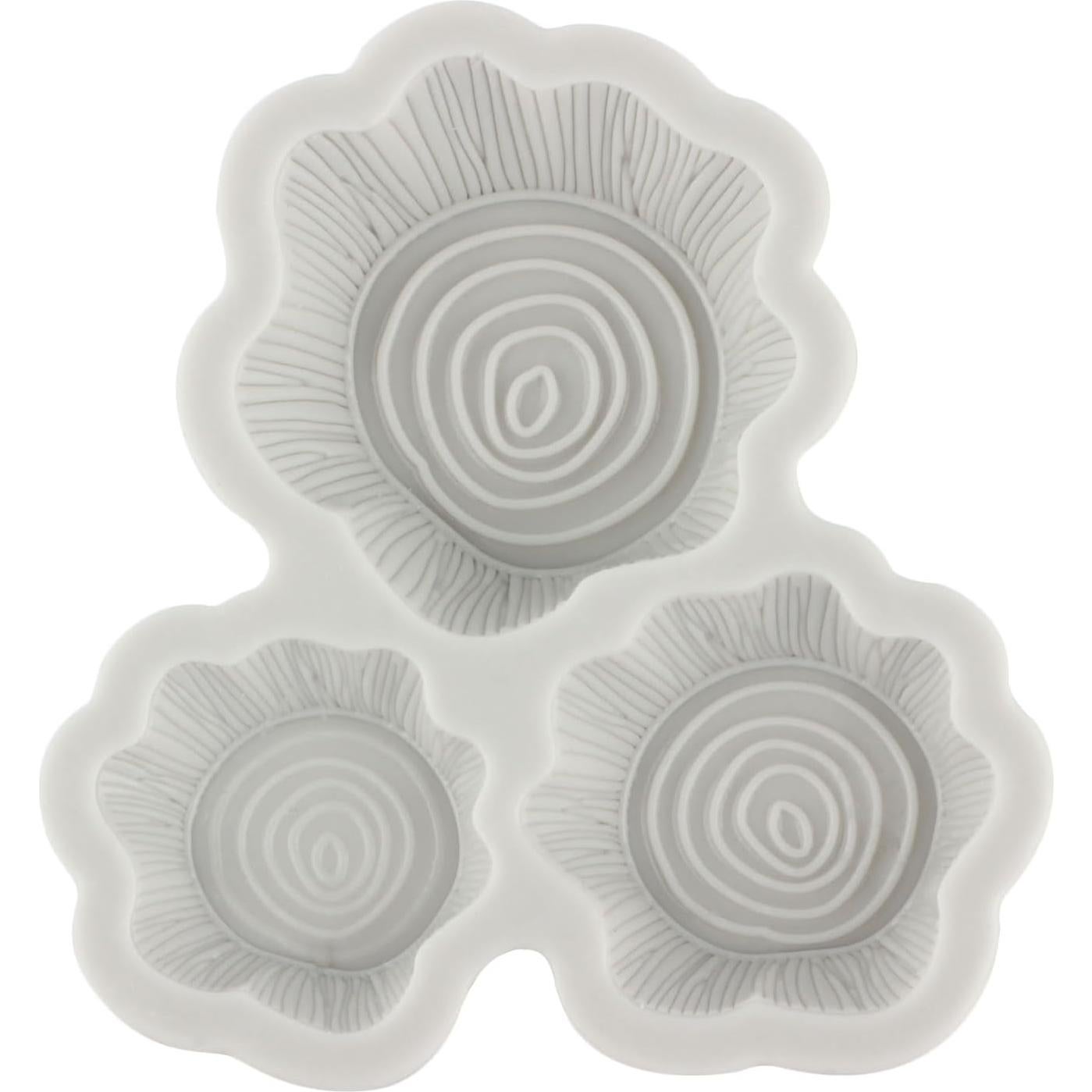 Molde de Silicona Tronco de Árbol CANYANGMOLD 8.1x7.3 cm