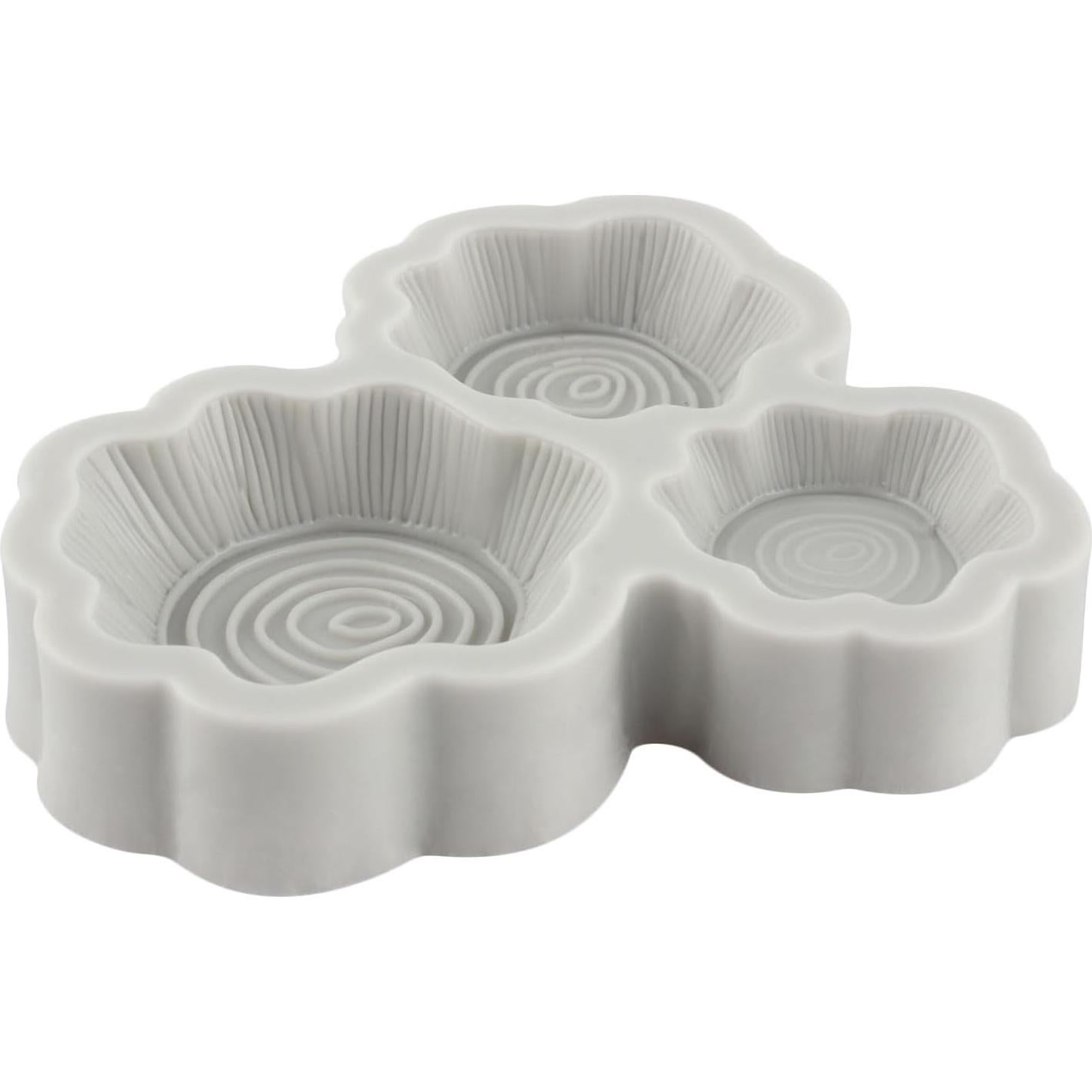 Molde de Silicona Tronco de Árbol CANYANGMOLD 8.1x7.3 cm