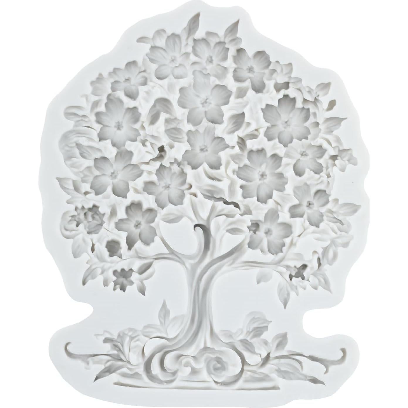 Molde de Silicona para Fondant Lingzhi - Set de 4 Piezas