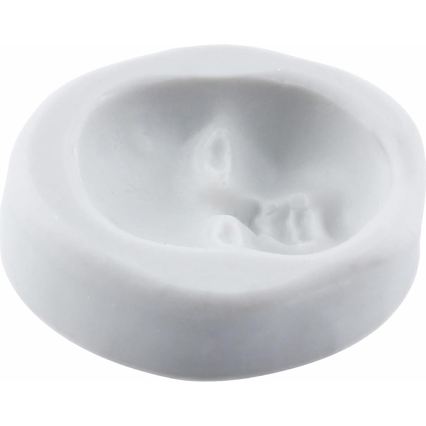 Molde de Silicona de Cara Humana YANQINMS 7.7 cm Reutilizable