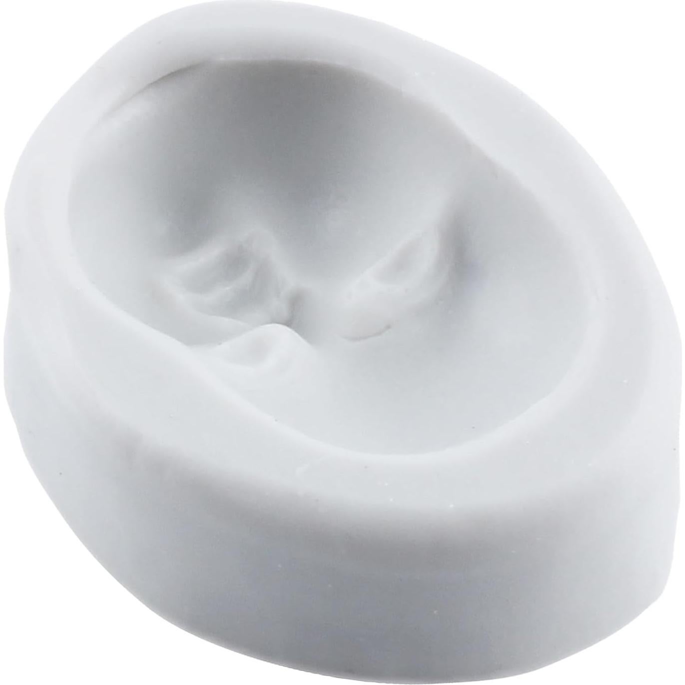 Molde de Silicona de Cara Humana YANQINMS 7.7 cm Reutilizable