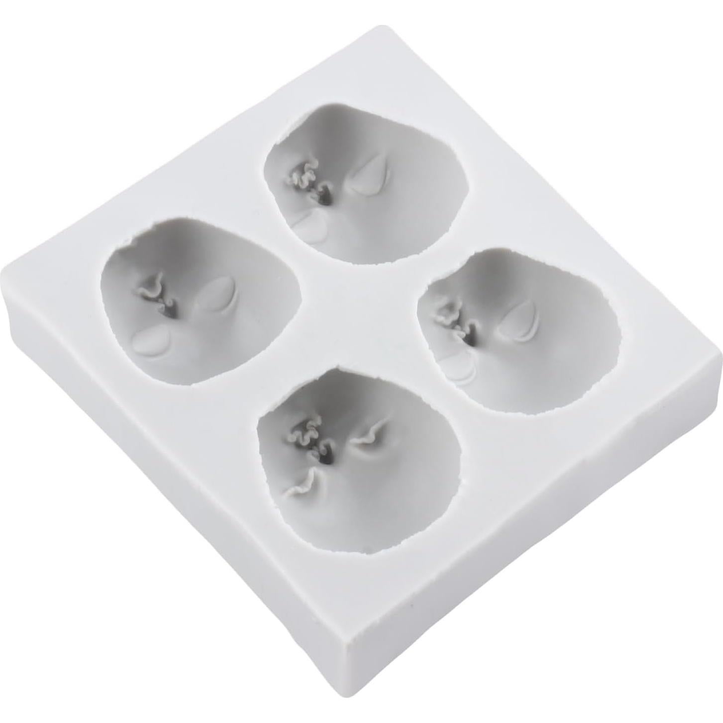 Molde de Silicona para Cara de Bebé TAOXIBEI 8.07x7.29 cm