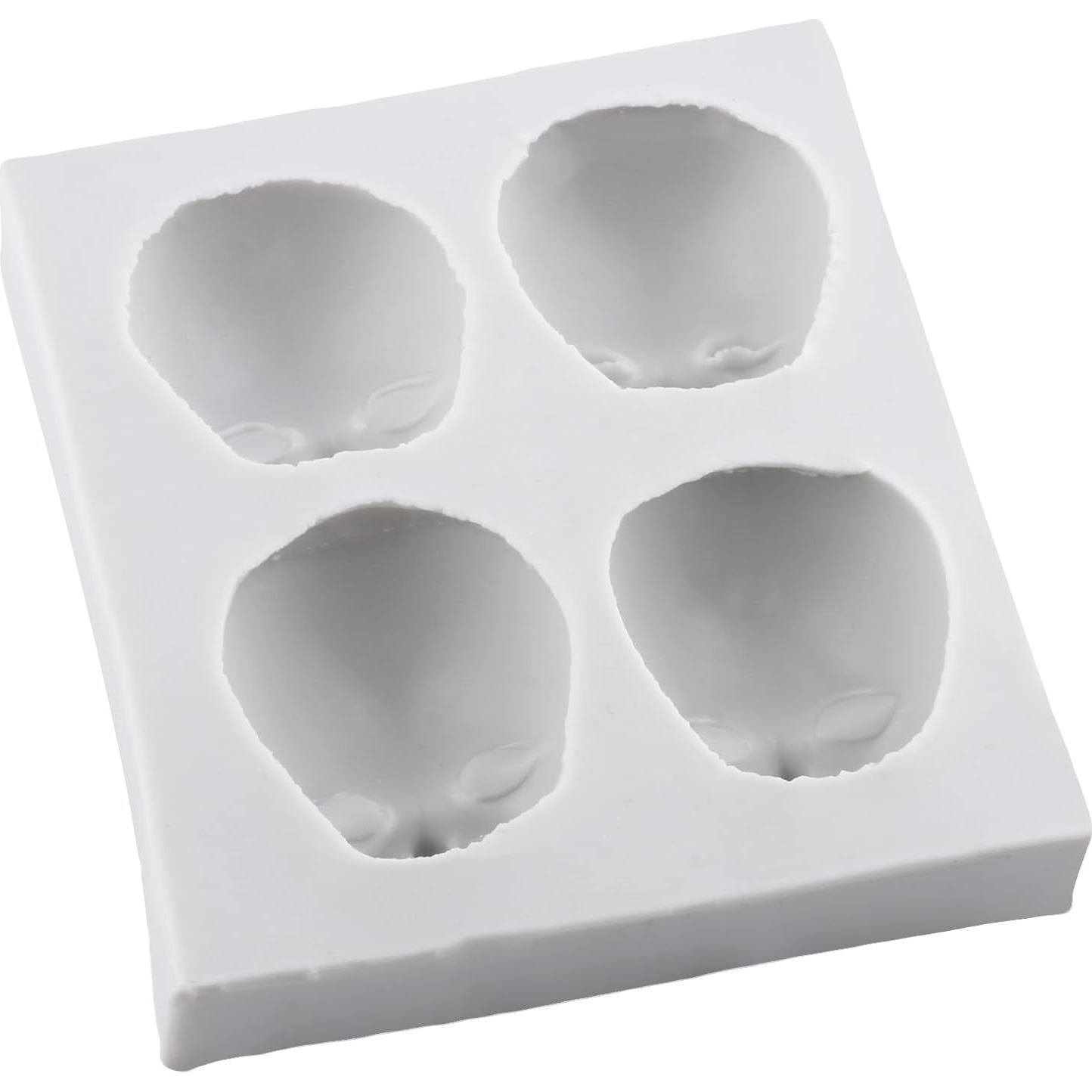 Molde de Silicona para Cara de Bebé TAOXIBEI 8.07x7.29 cm