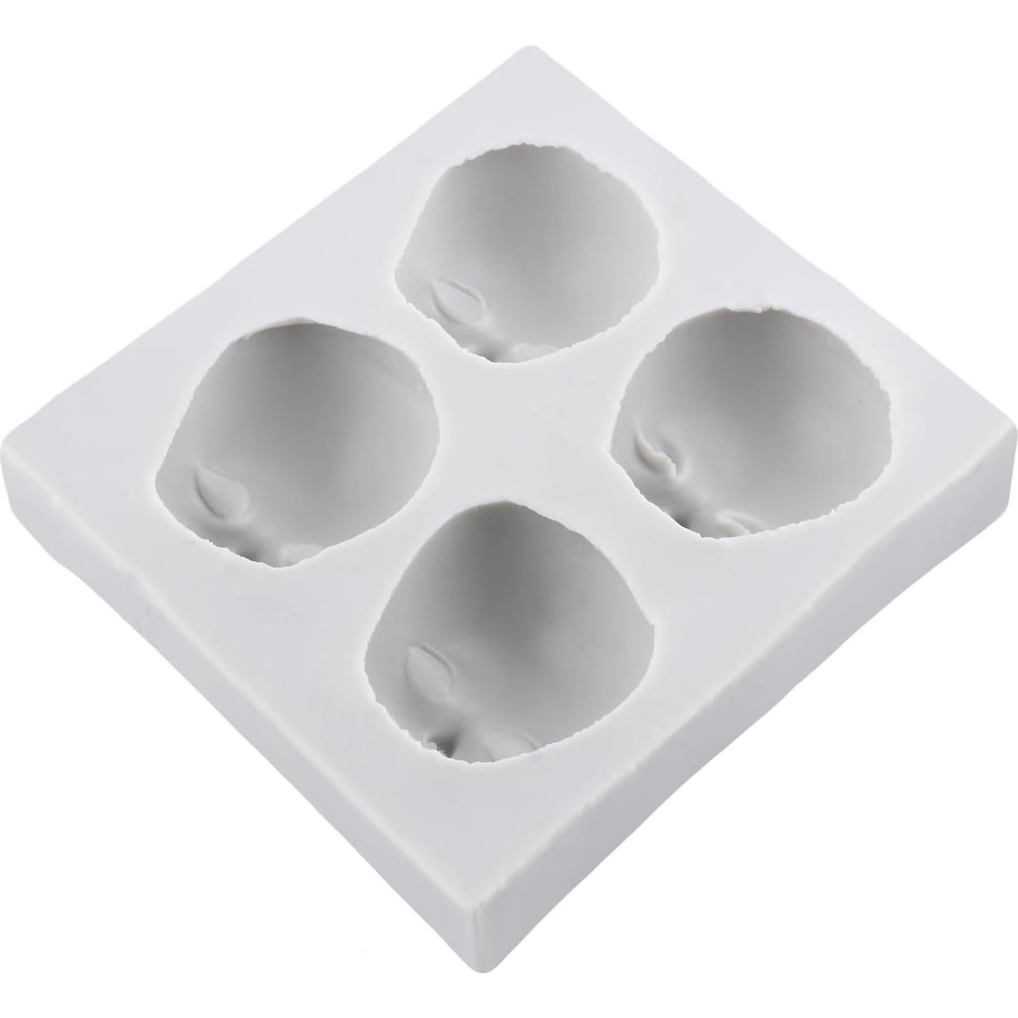 Molde de Silicona para Cara de Bebé TAOXIBEI 8.07x7.29 cm