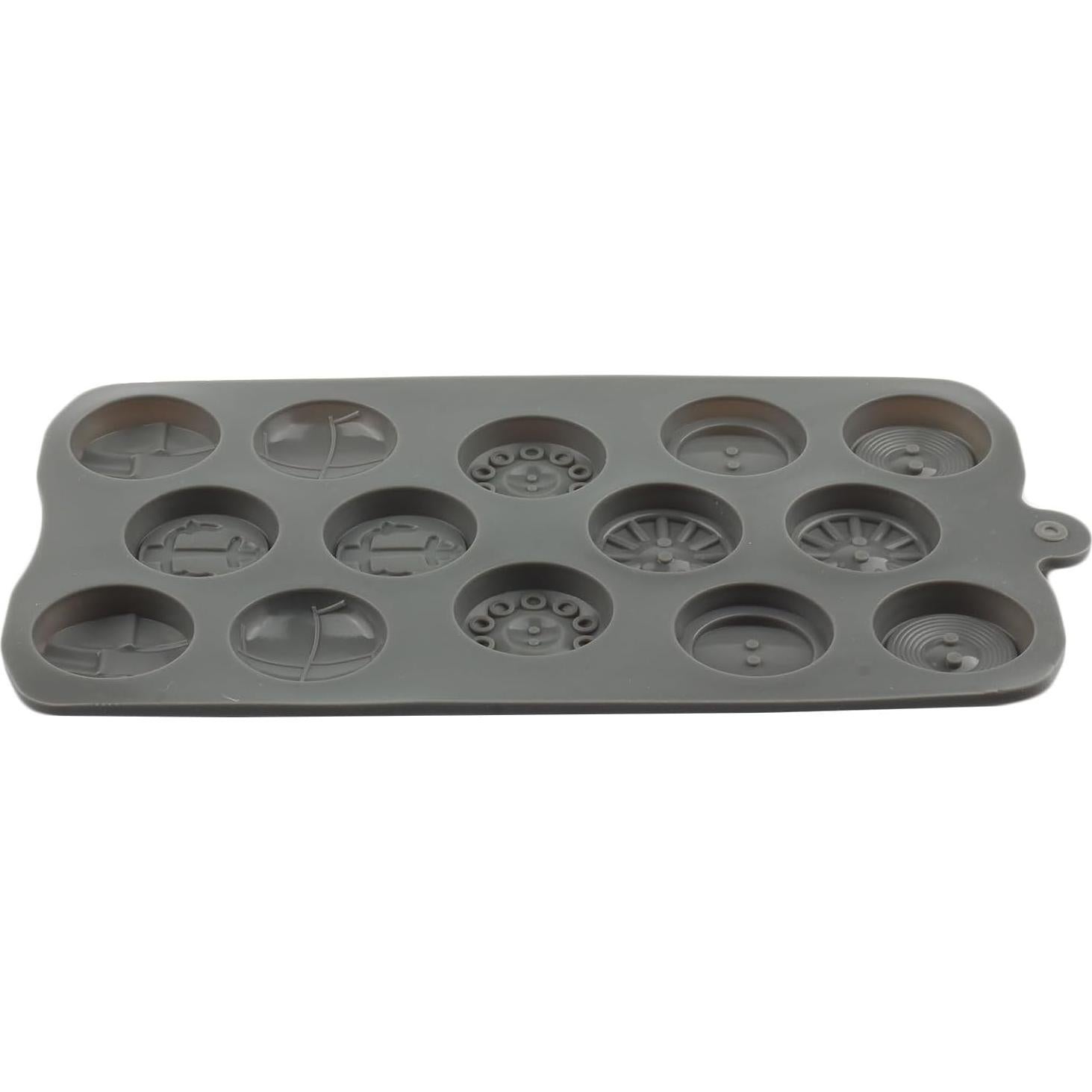 Molde de Silicona para Caramelos de Botón AIBOYA 14 Cavidades