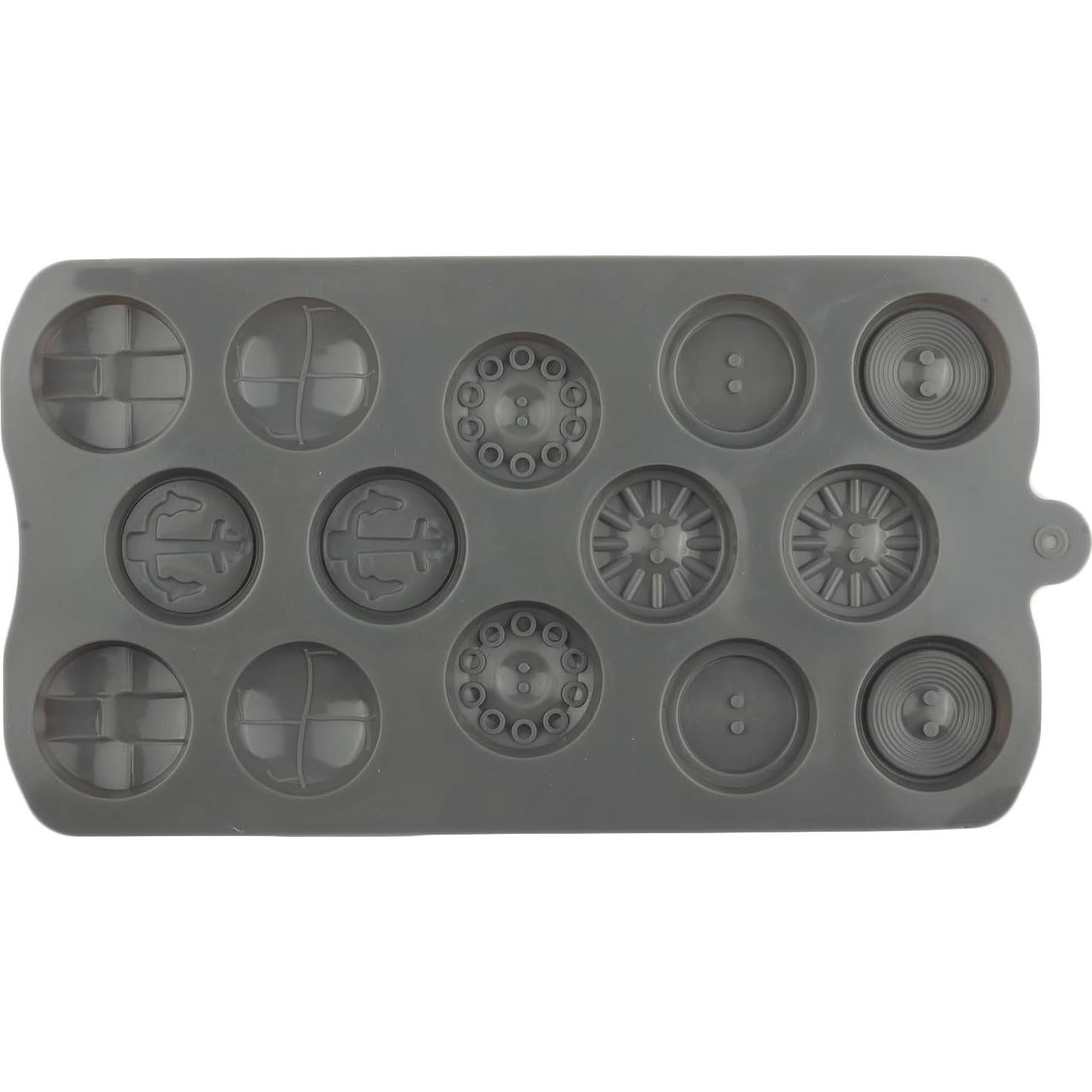 Molde de Silicona para Caramelos de Botón AIBOYA 14 Cavidades