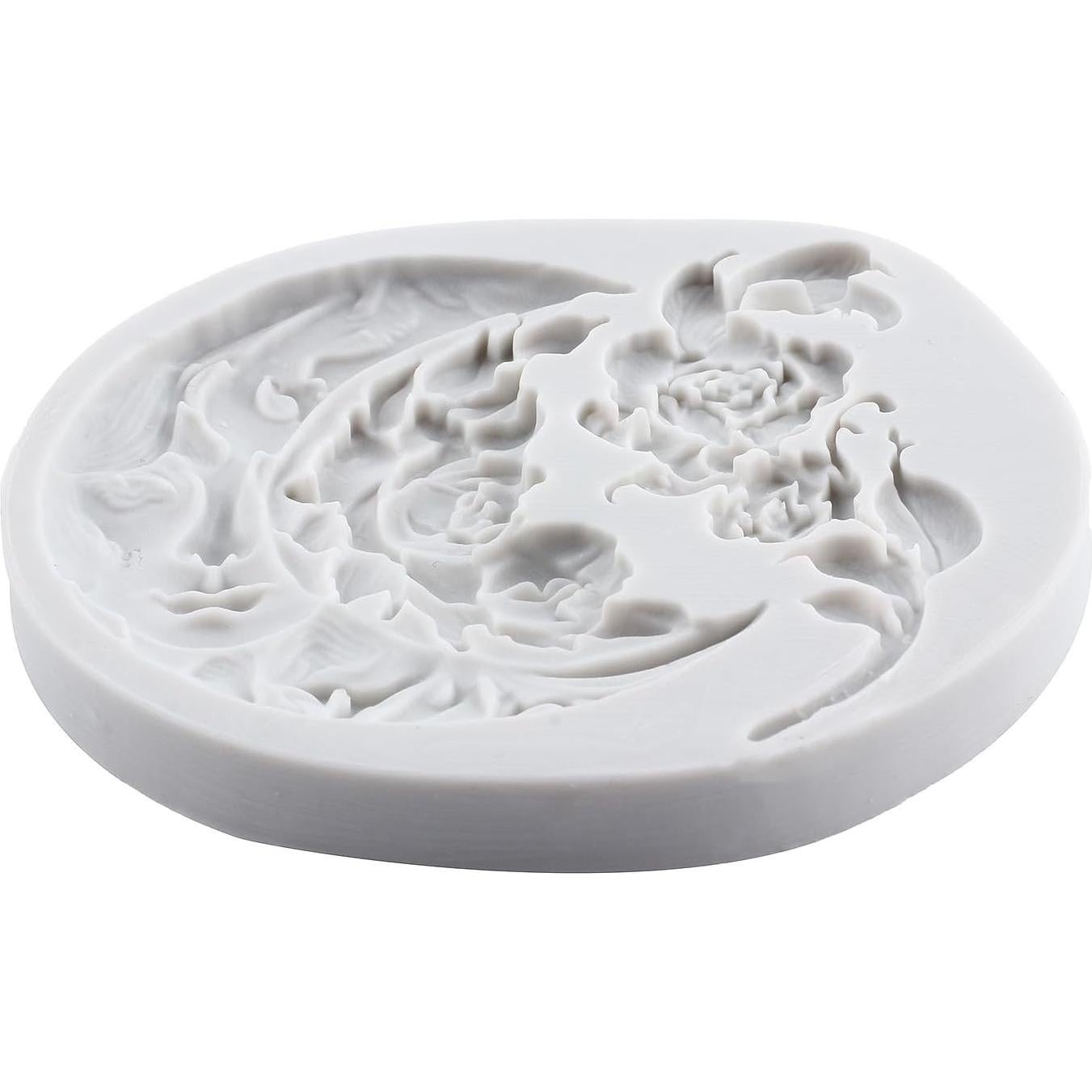 Molde de Silicona Cara de Luna CANYANGMOLD 8x9 cm Rosa