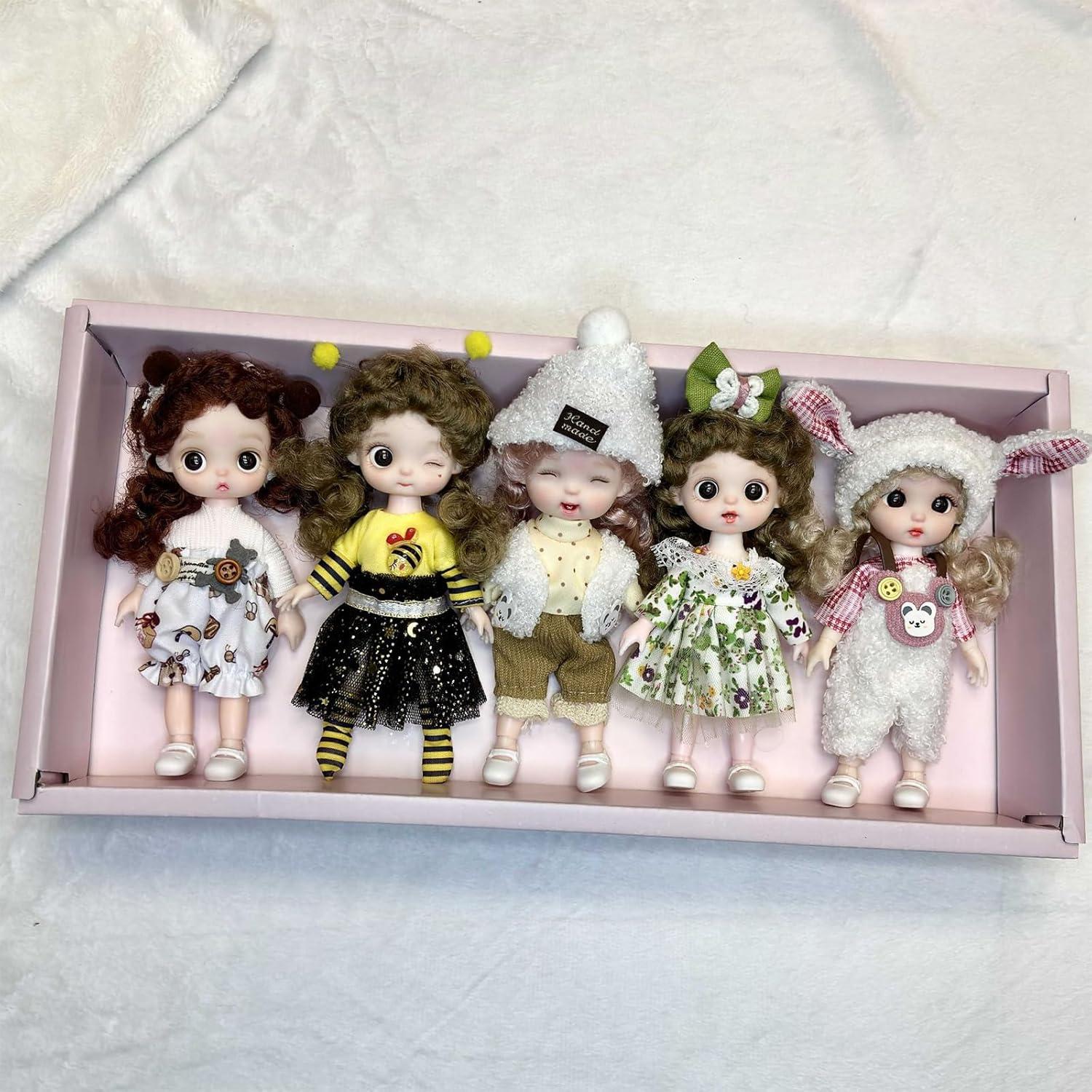 Juego de Moldes de Silicona Caregene para Muñecas Detalladas