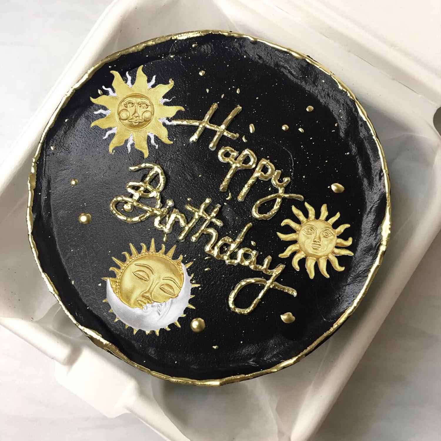 Molde de Silicona para Fondant Sol y Luna Heyiminy Rosa