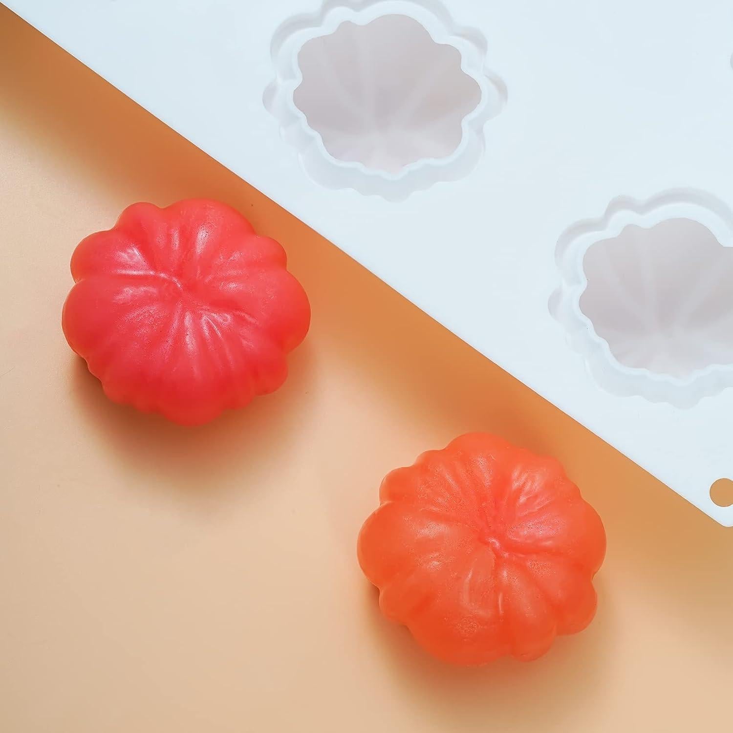 Molde de Silicona 3D Calabaza Tiggell 29x17x4.5cm para Postres