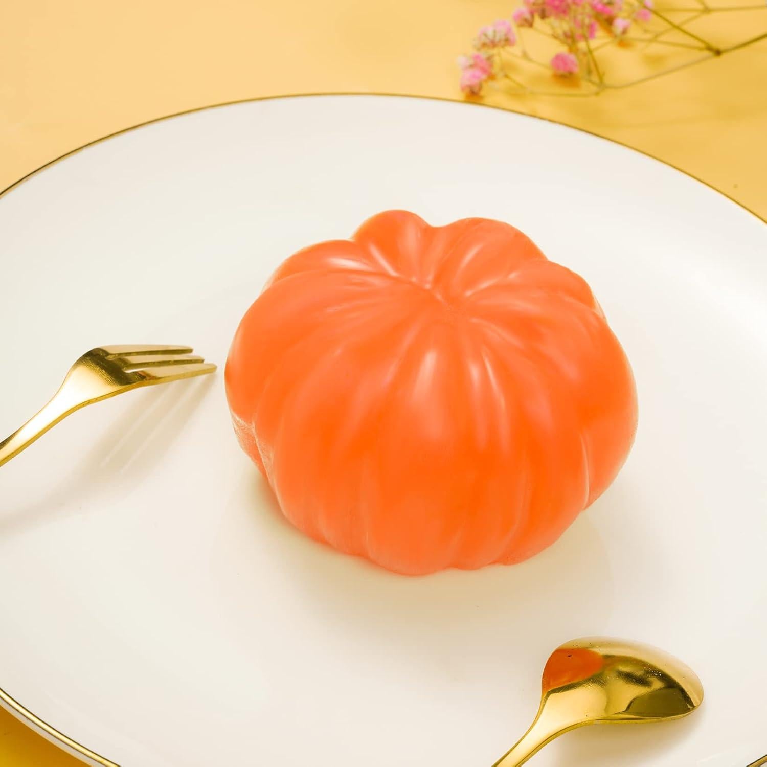 Molde de Silicona 3D Calabaza Tiggell 29x17x4.5cm para Postres