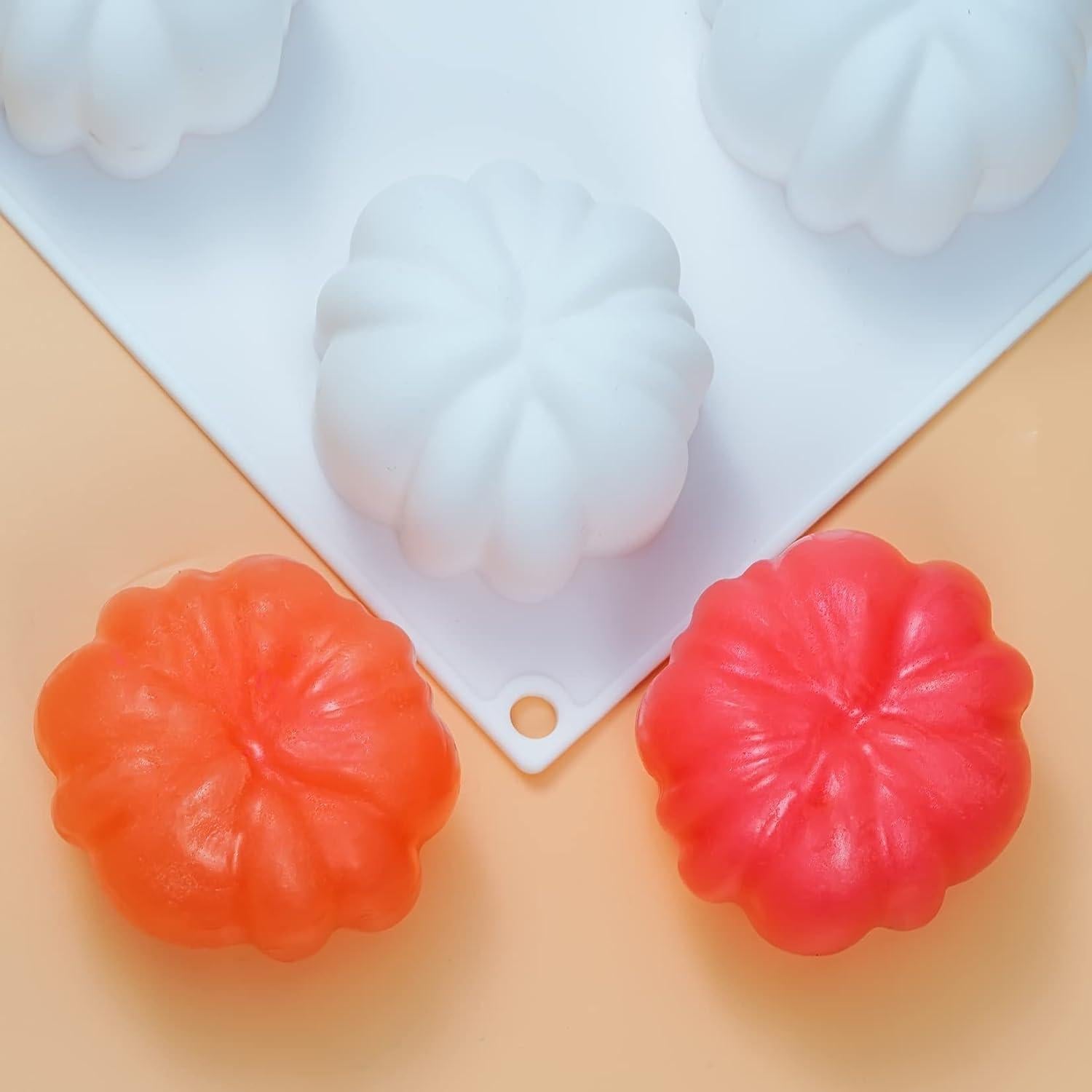 Molde de Silicona 3D Calabaza Tiggell 29x17x4.5cm para Postres