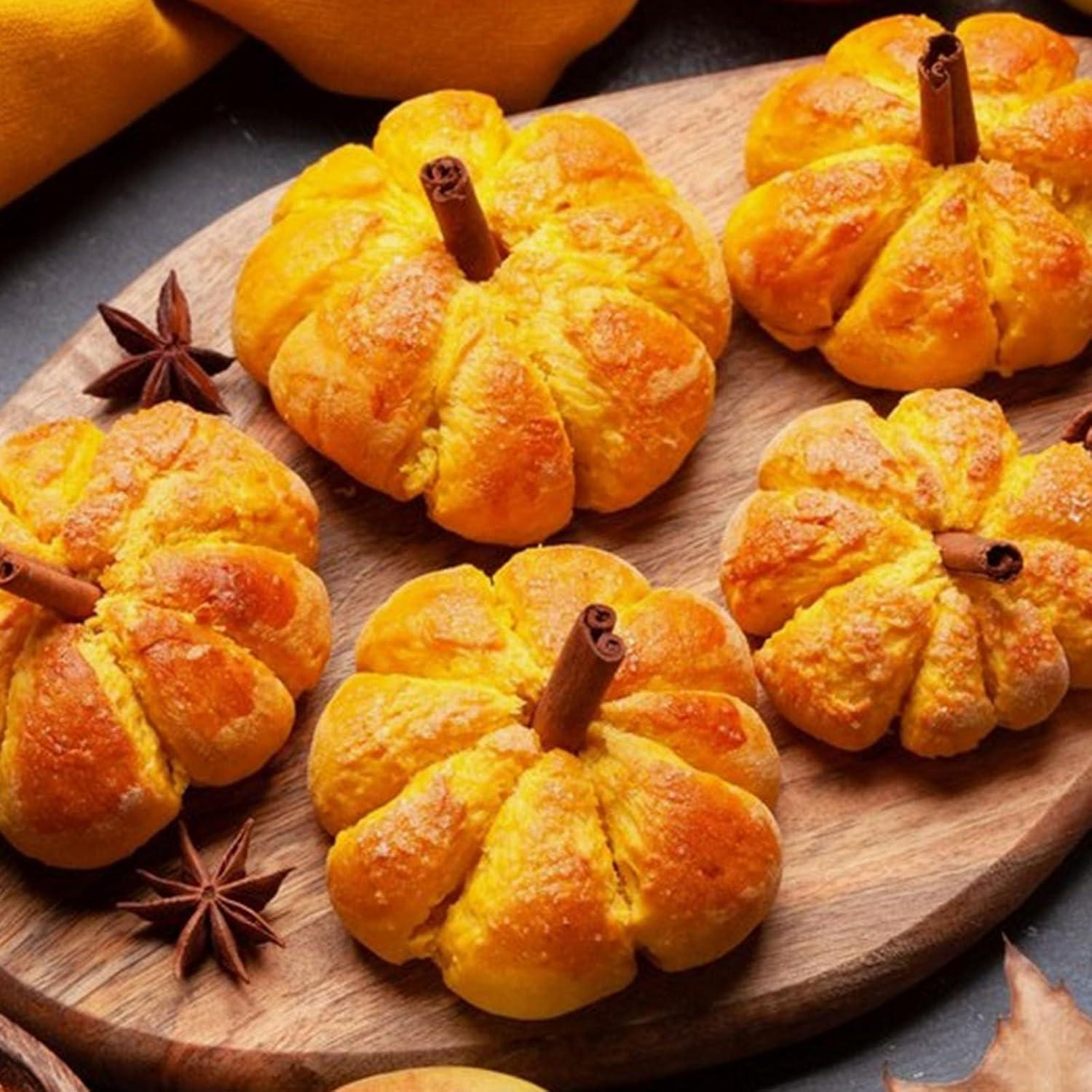 Molde de Silicona Calabaza 3D ZHUIGUANGZE - 2 Pcs Otoño