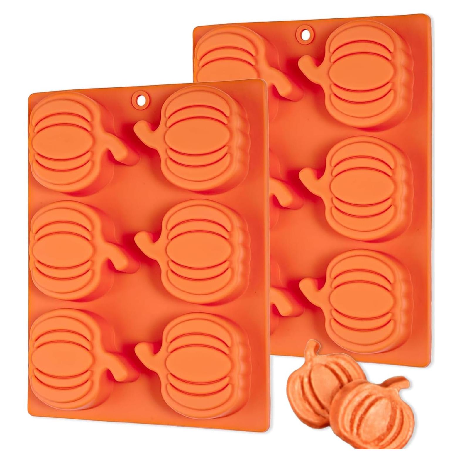 Molde de Silicona para Pastel de Calabaza Webake 6 Cavidades