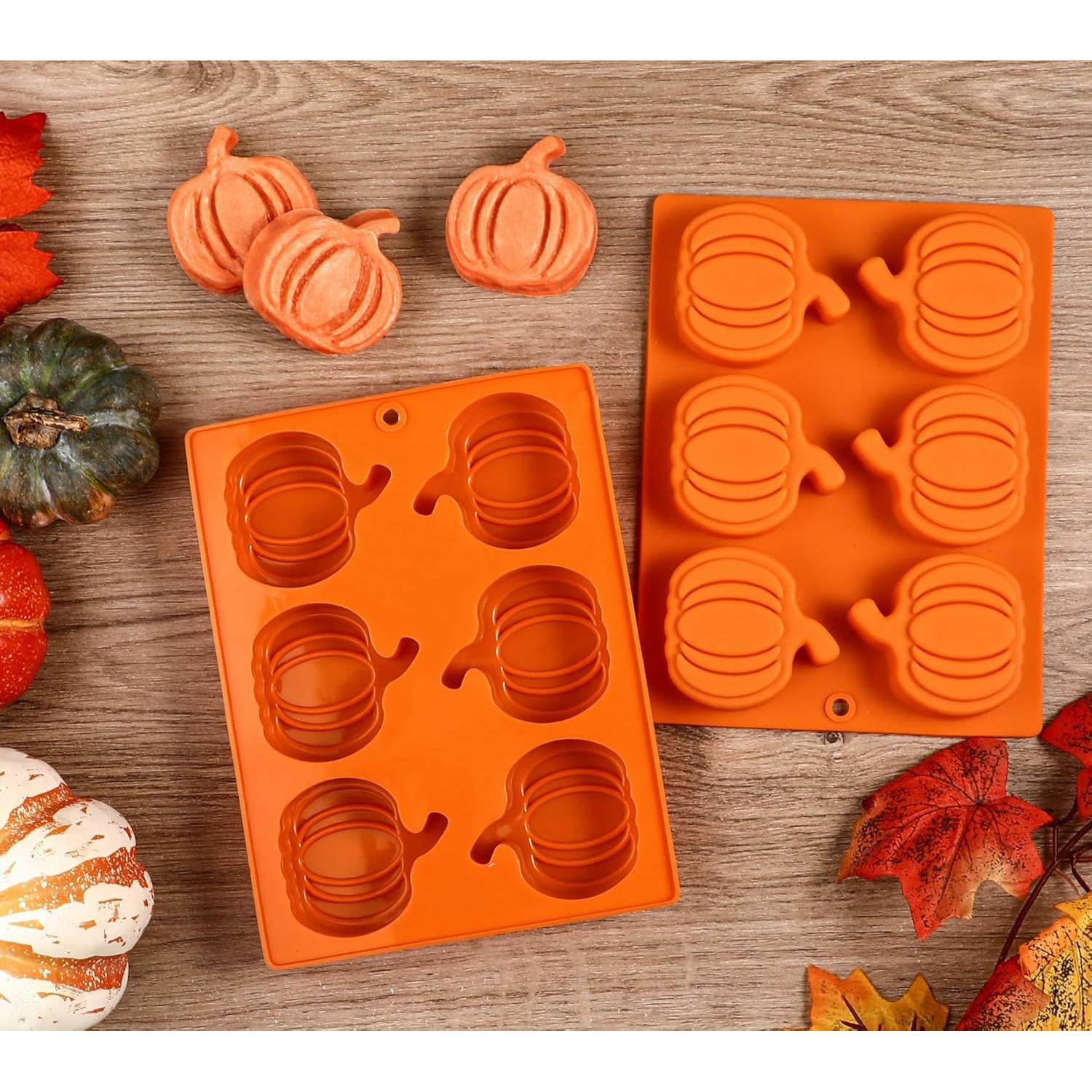 Molde de Silicona para Pastel de Calabaza Webake 6 Cavidades