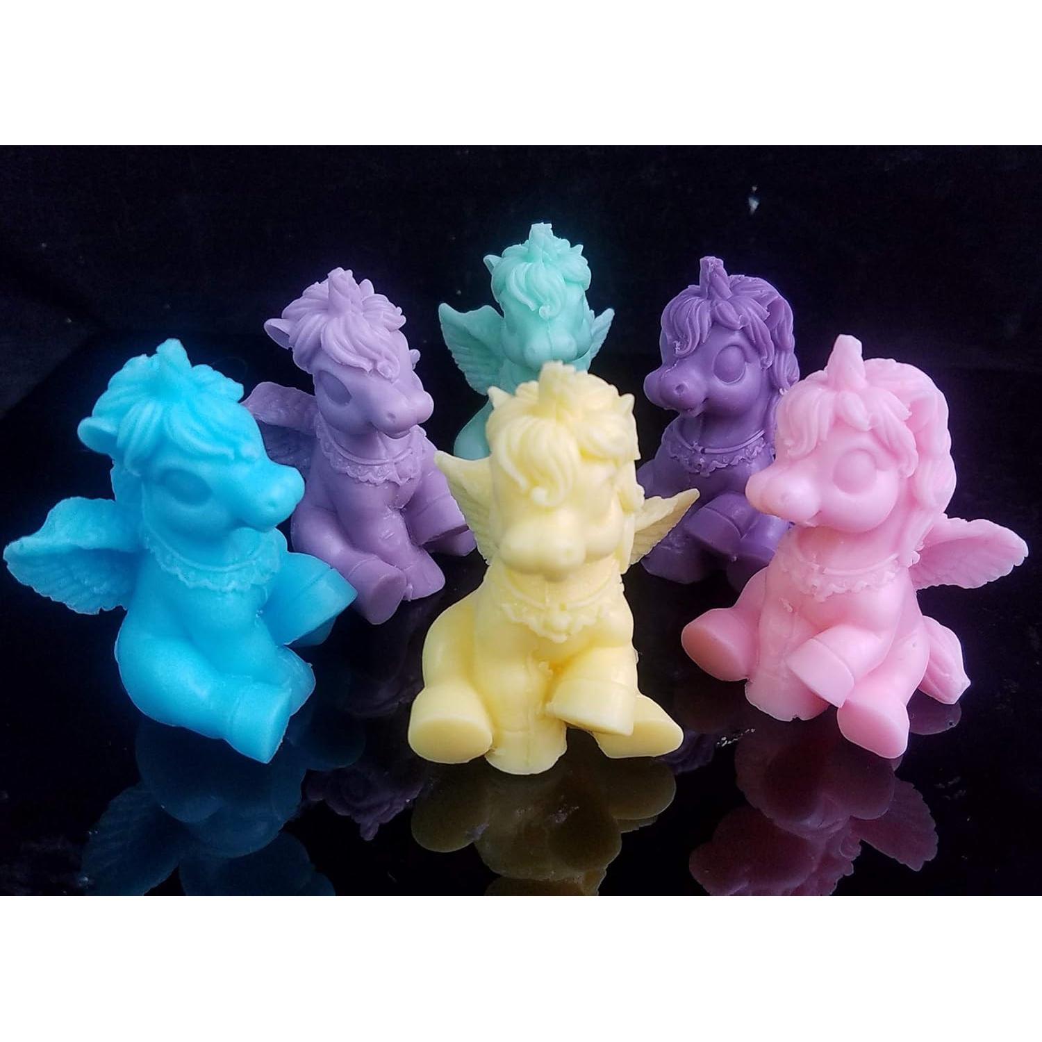 Molde de Silicona Unicornio Rosa MoldFun 3D Multiusos