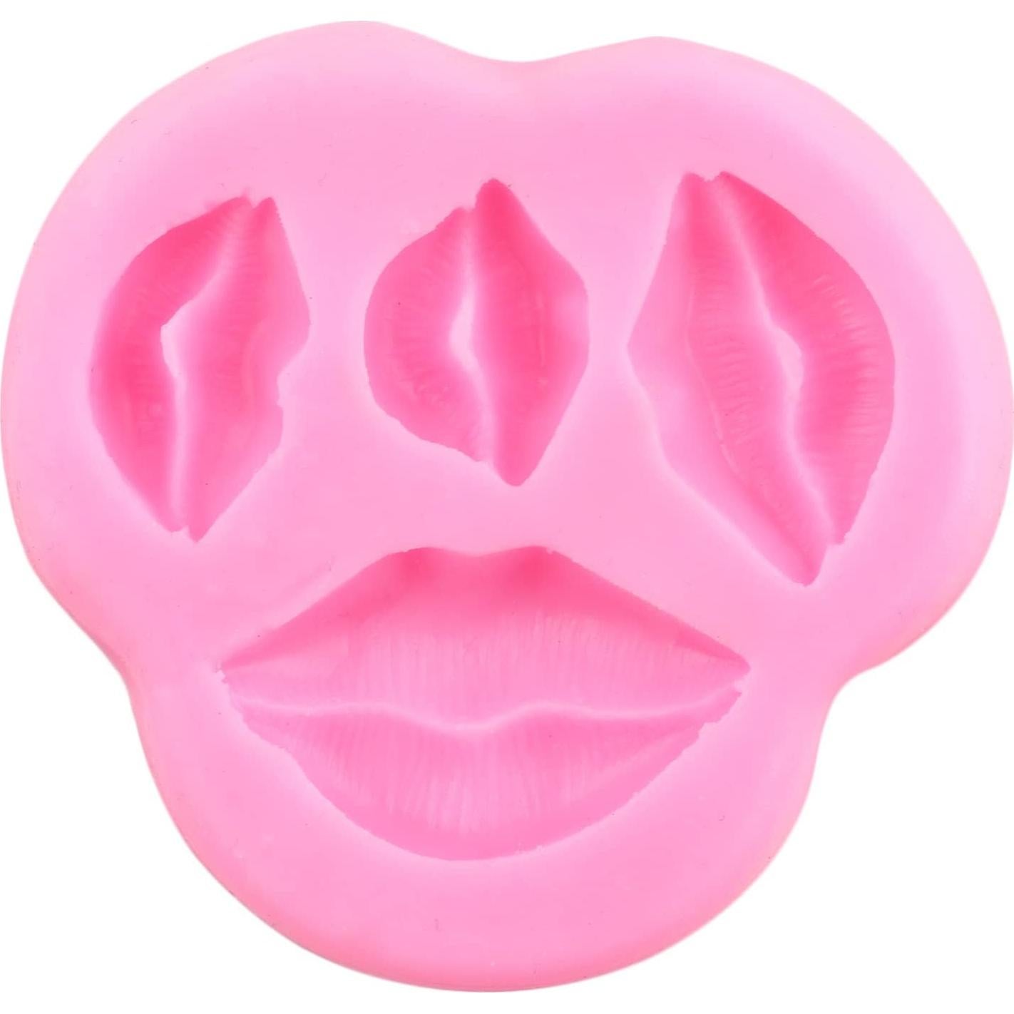 Moldes de Silicona para Pasteles ZiXiang - Tema Maquillaje 5 Piezas