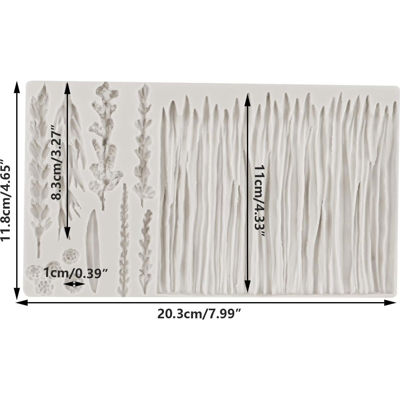 Molde de Silicona para Fondant Flor de Lavanda MINFEIDMS 8x7cm