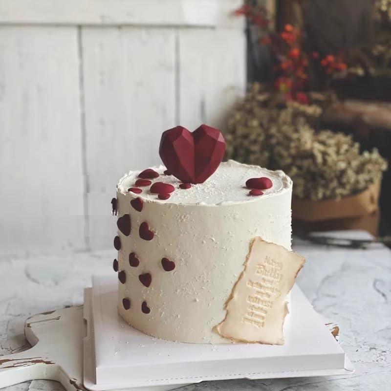 Molde de Silicona Corazón SUNKOOL para Fondant y Chocolate