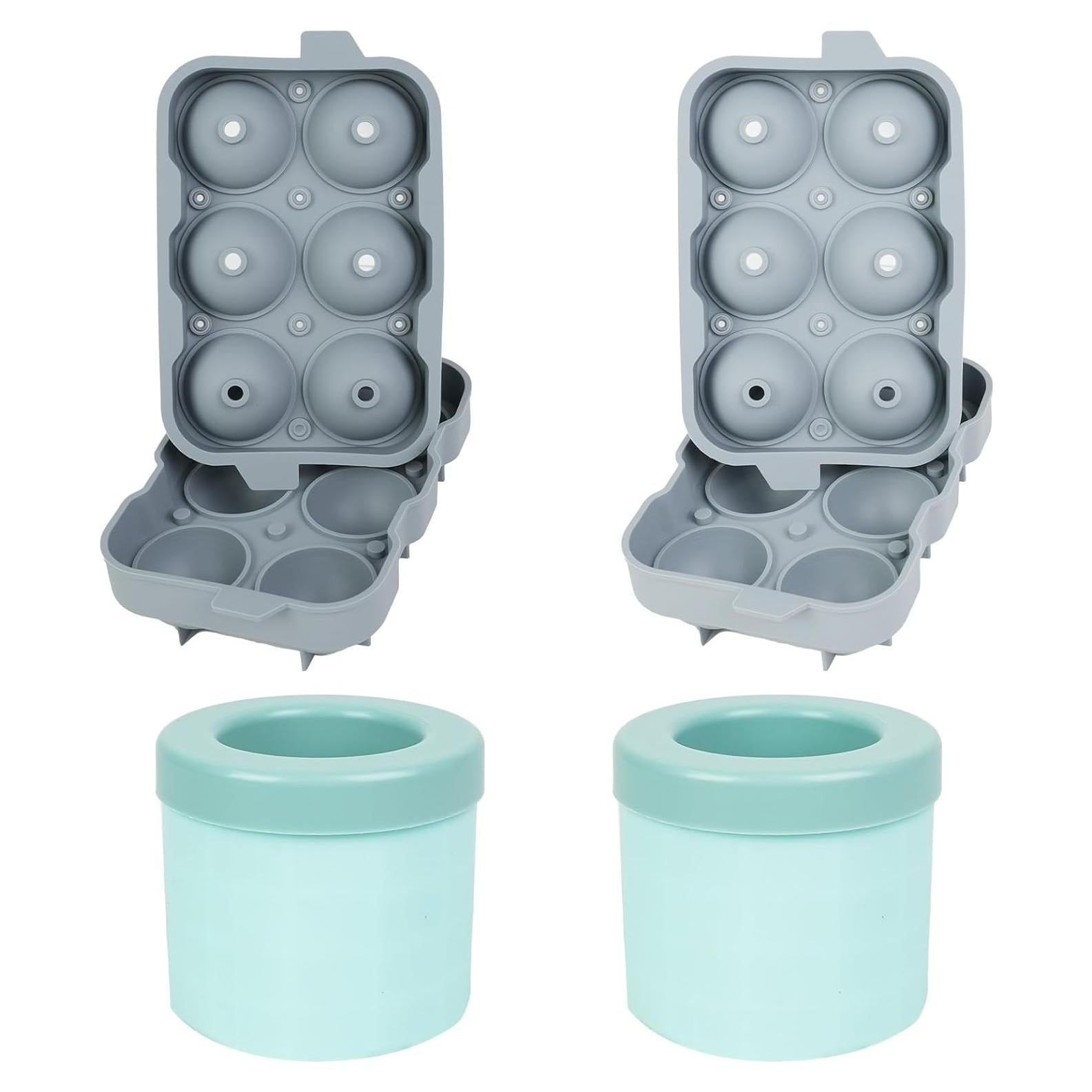 Molde de Hielo de Silicona Guo Xu Jiang Fan - 4 Piezas